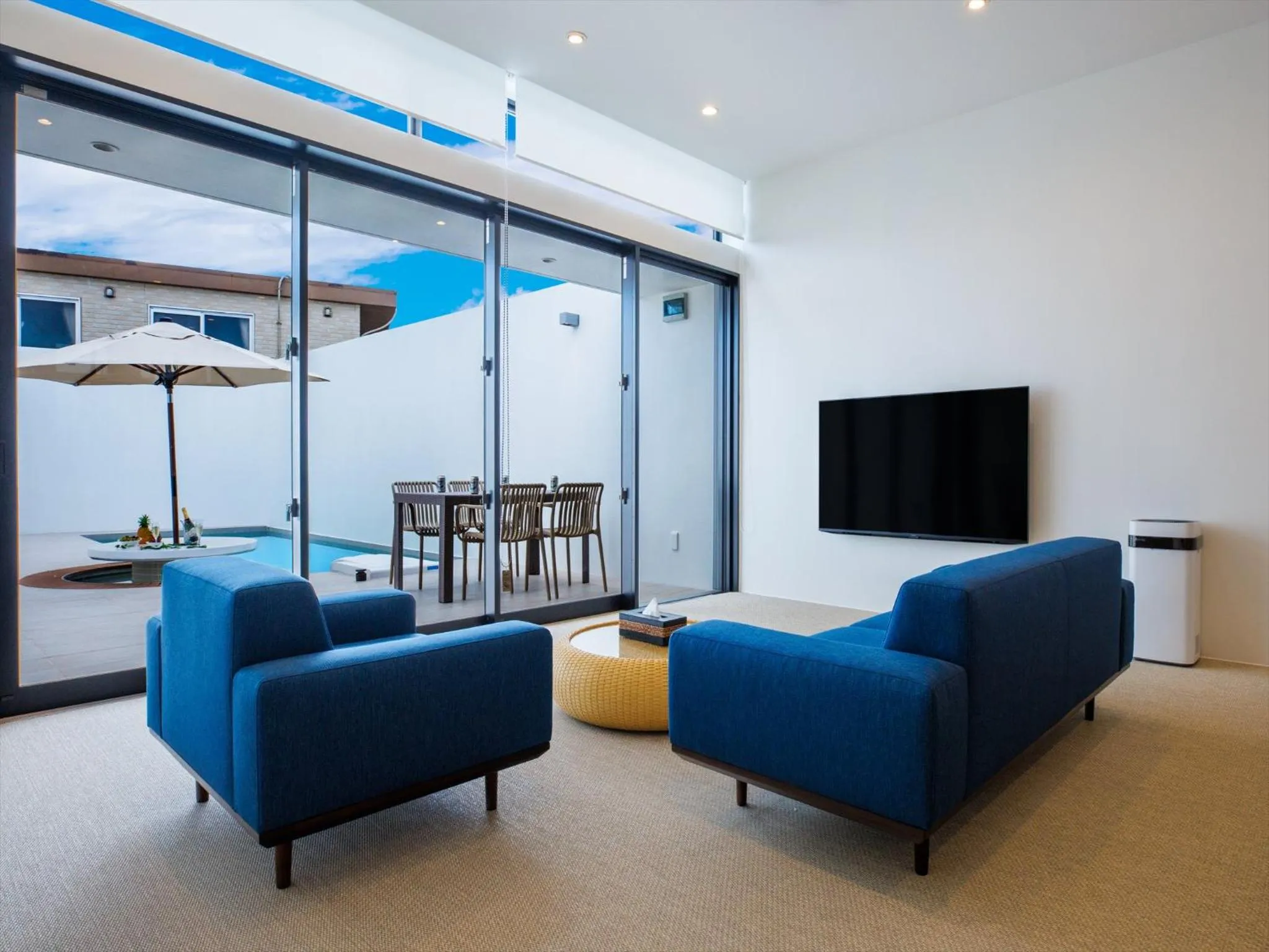 Living room in ADAN RESORT Sky Villa Luxury Suite