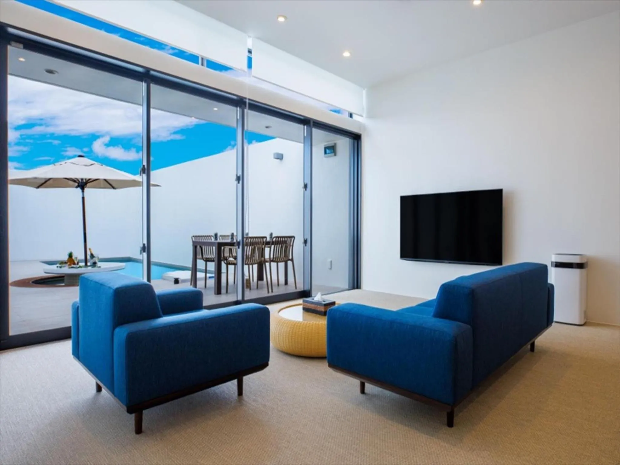 Living room in ADAN RESORT Sky Villa Luxury Suite