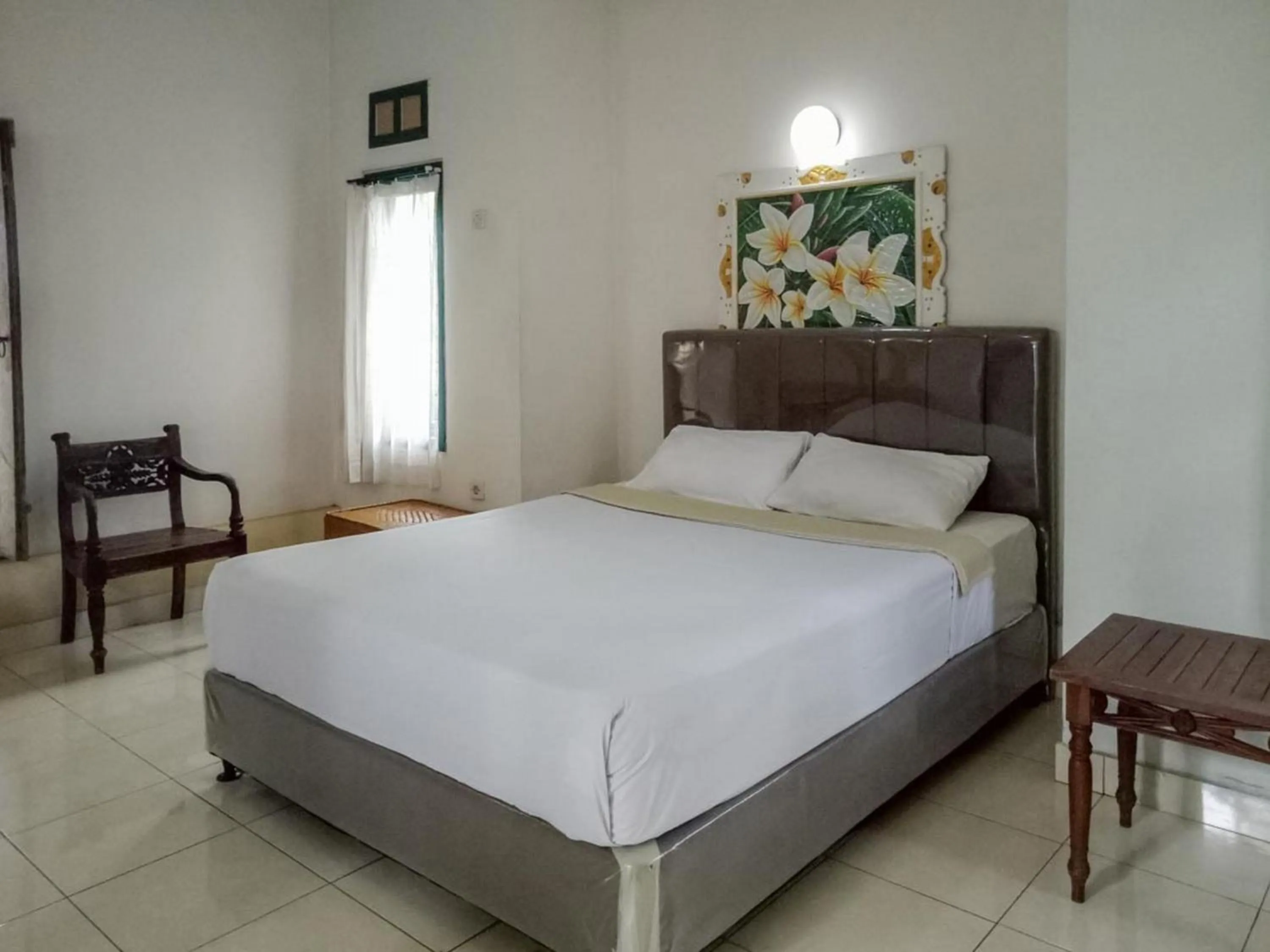 Bed in DATON HOUSE near Bali Zoo Ubud Mitra RedDoorz