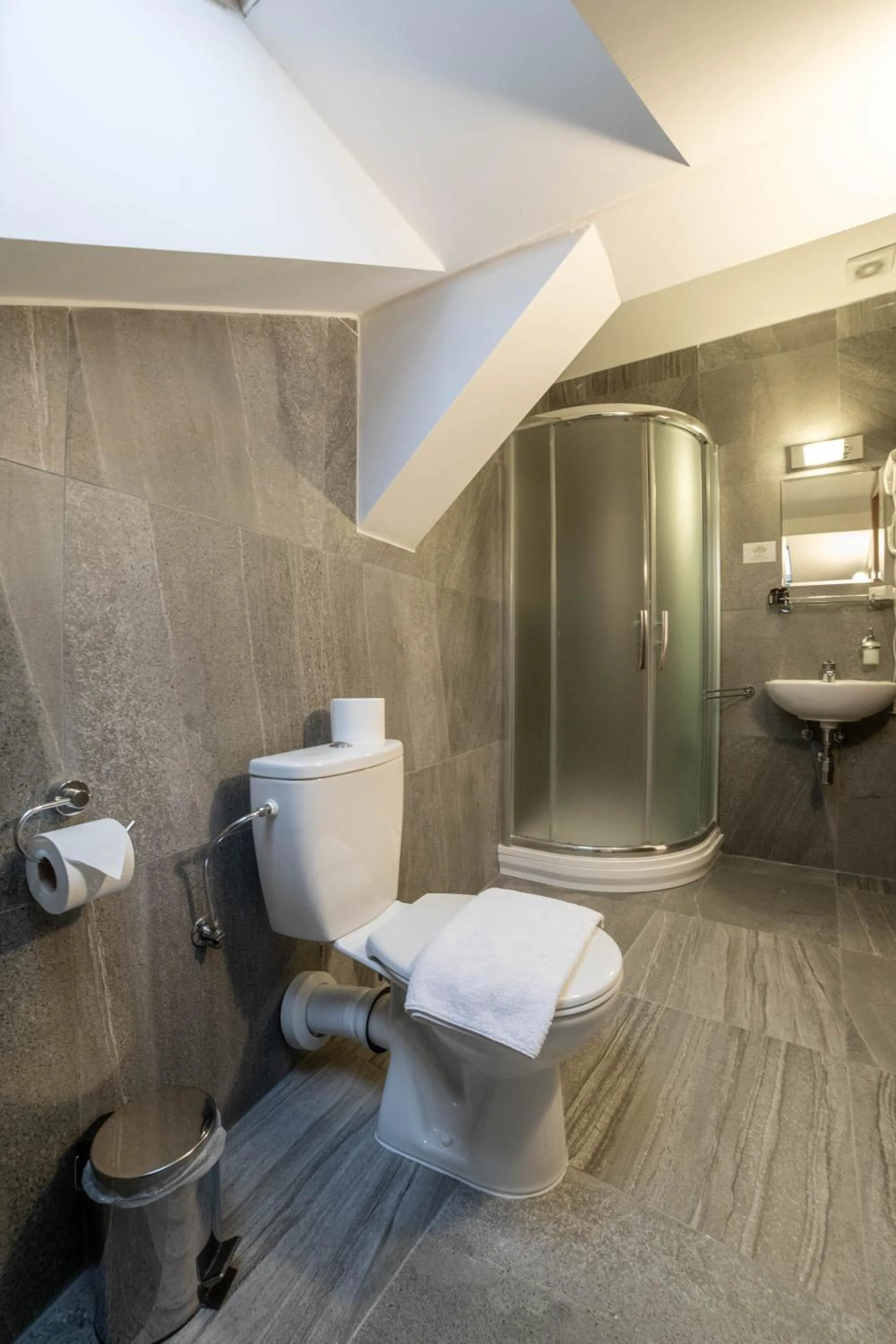 Shower in Zlatý Lev Žatec