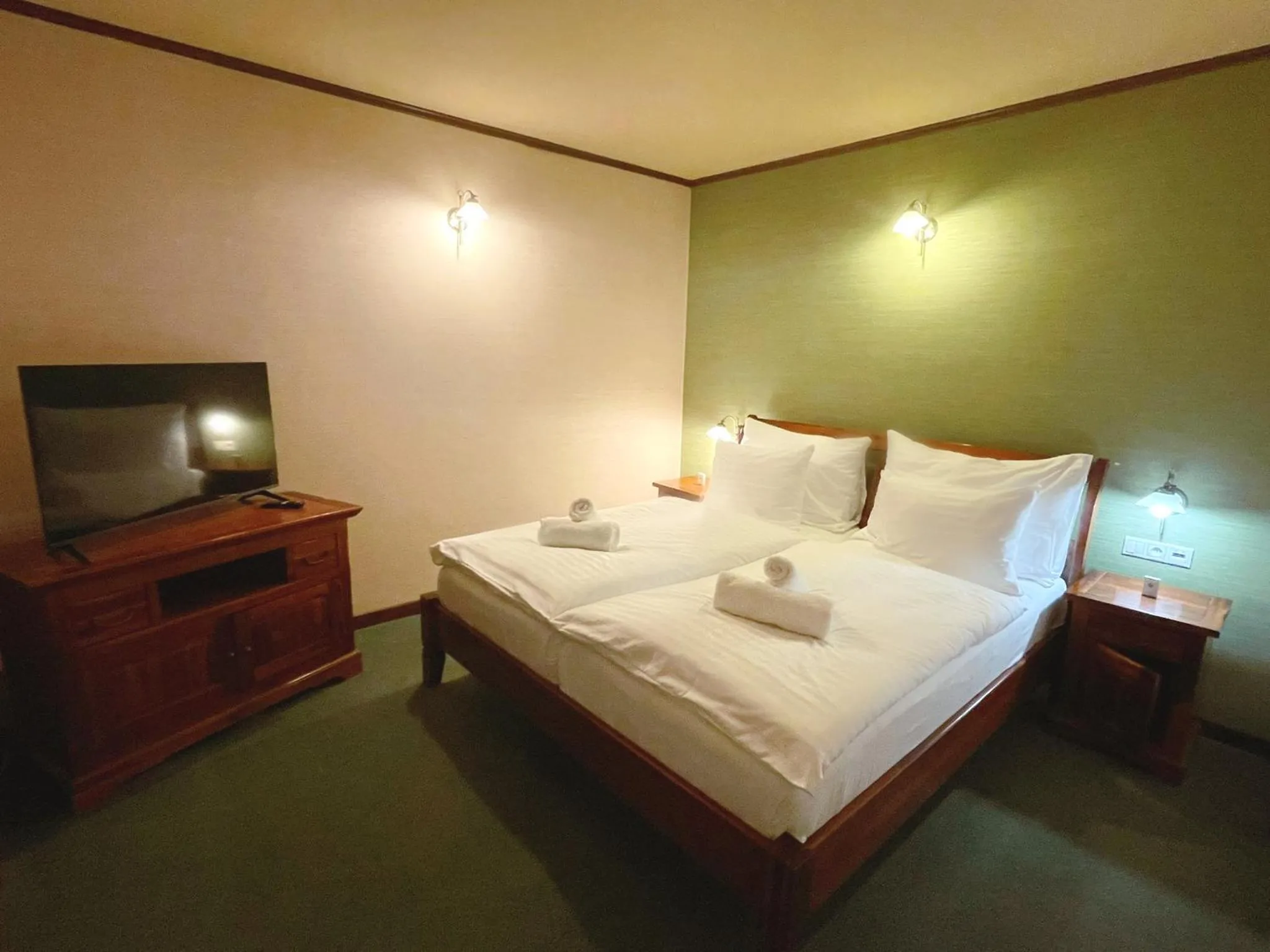 Bedroom, Bed in Zlatý Lev Žatec