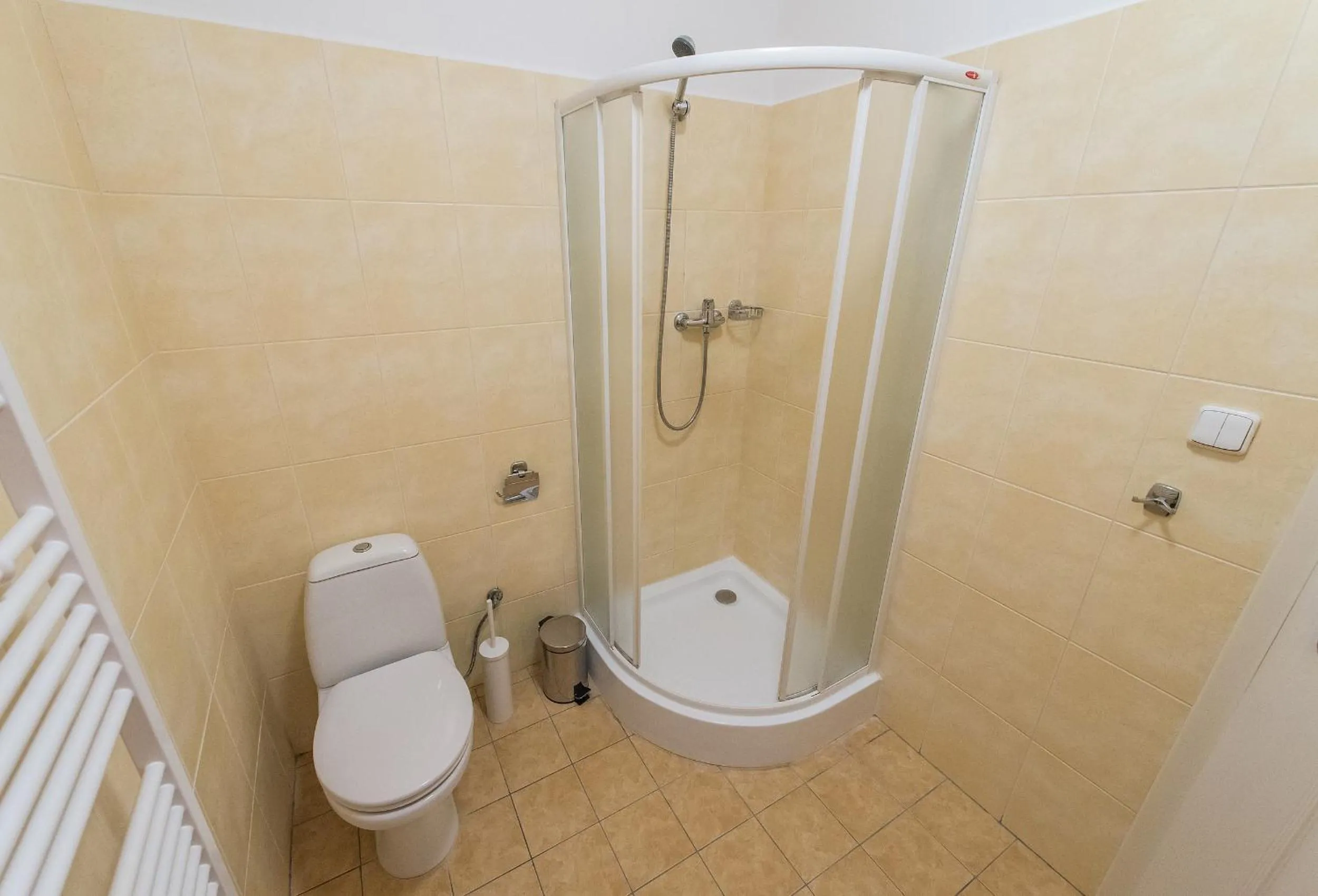 Shower in Penzion Zámecká Zahrada