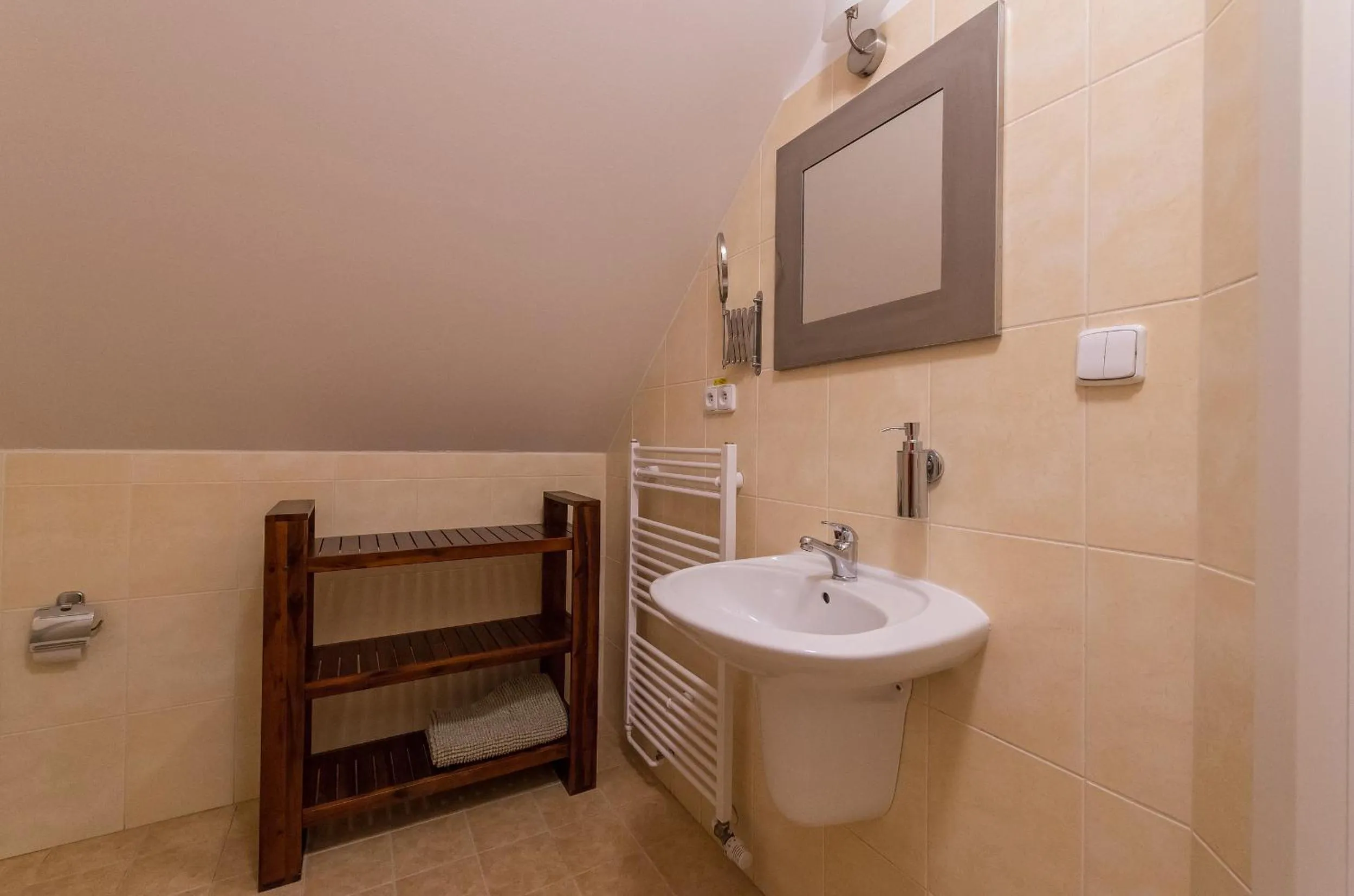 Bathroom in Penzion Zámecká Zahrada