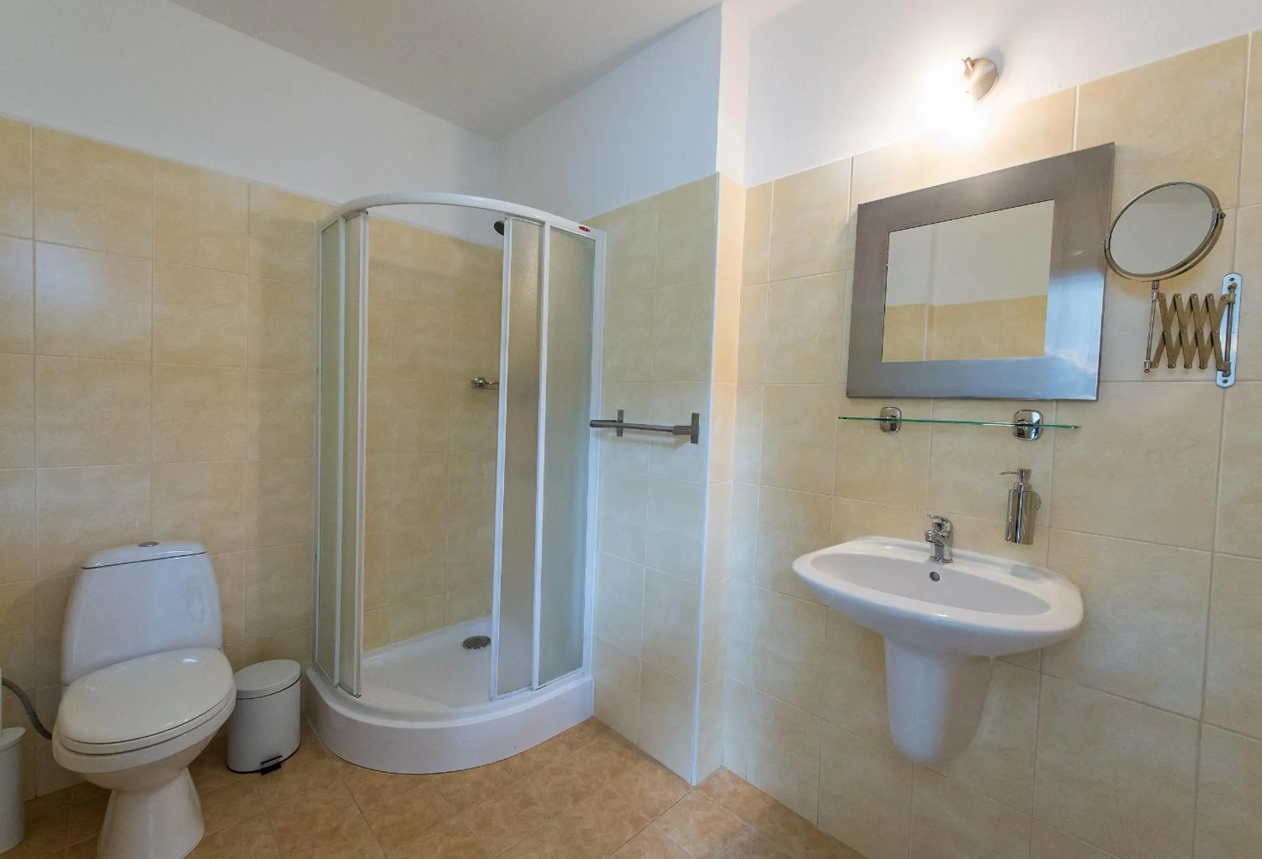 Bathroom in Penzion Zámecká Zahrada