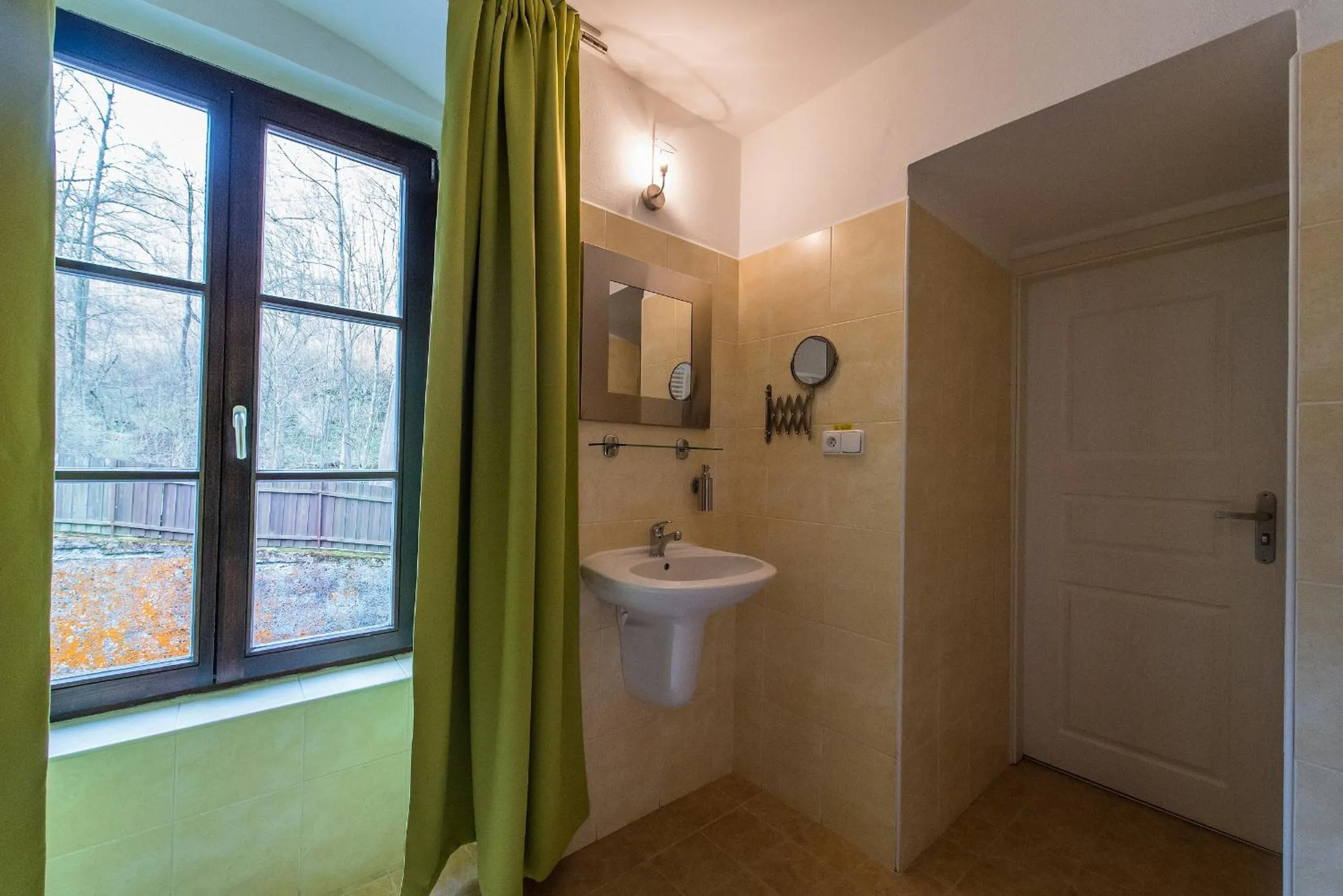 Bathroom in Penzion Zámecká Zahrada