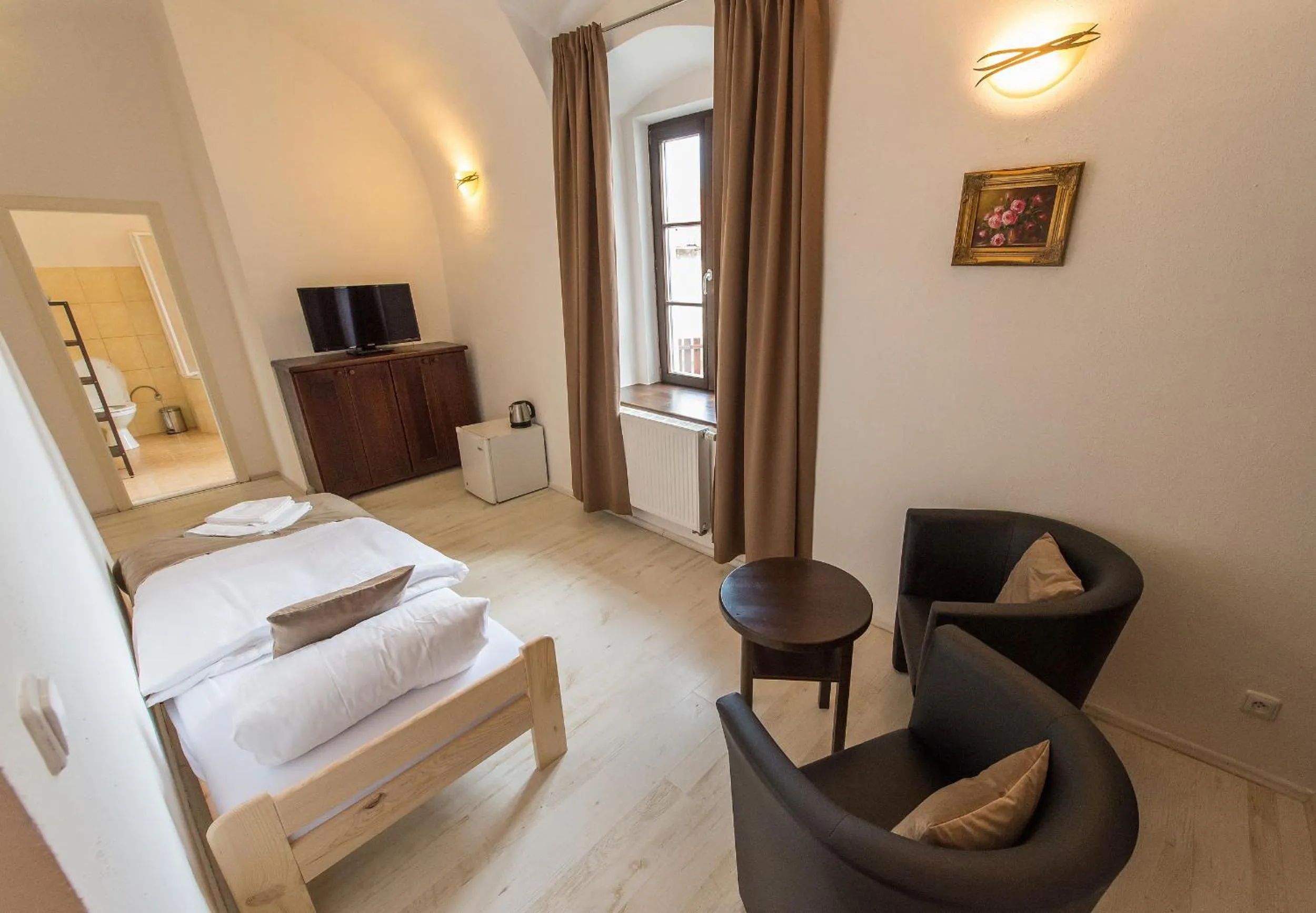 Photo of the whole room, Bed in Penzion Zámecká Zahrada