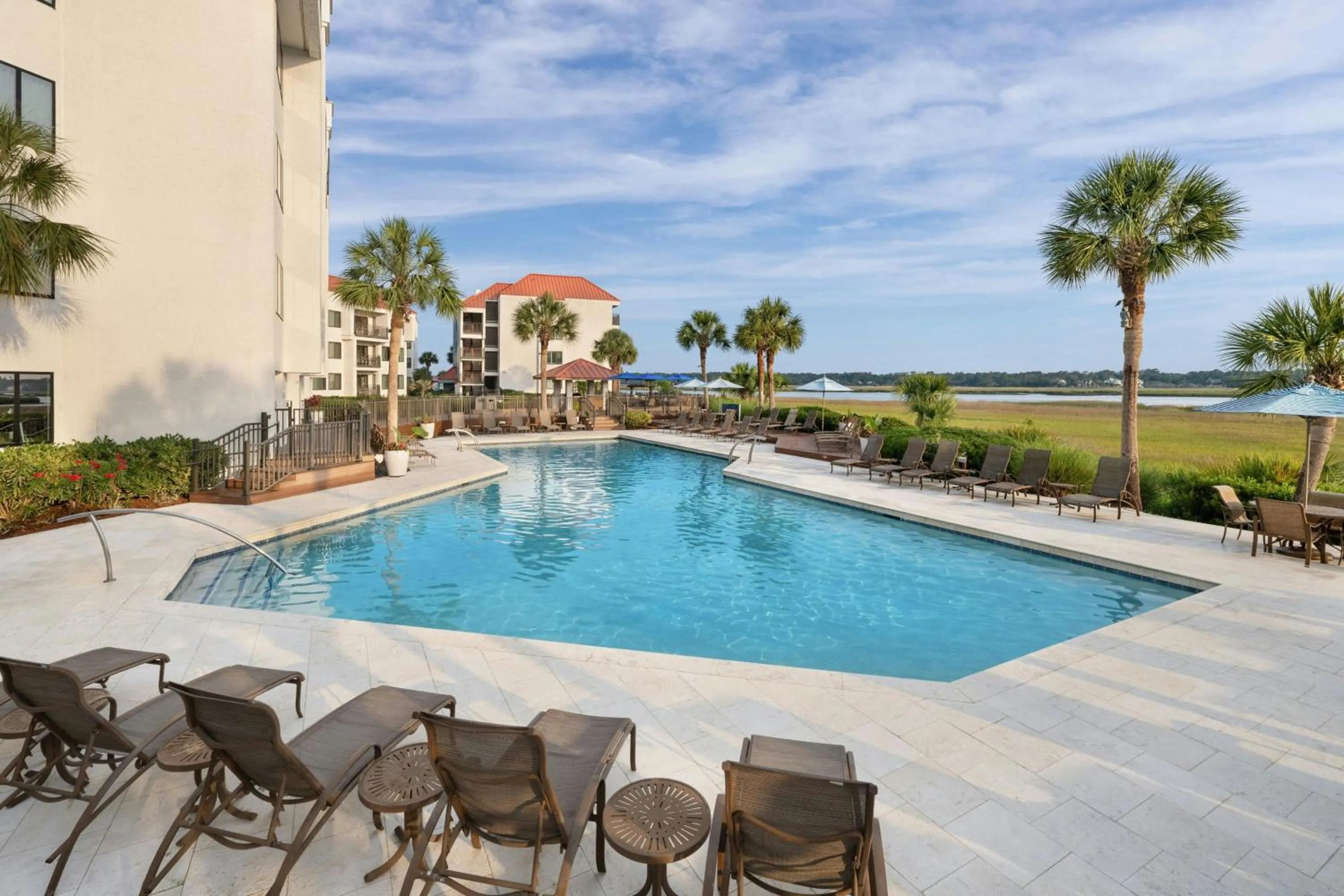Swimming pool in Marriott's Harbour Point and Sunset Pointe at Shelter Cove