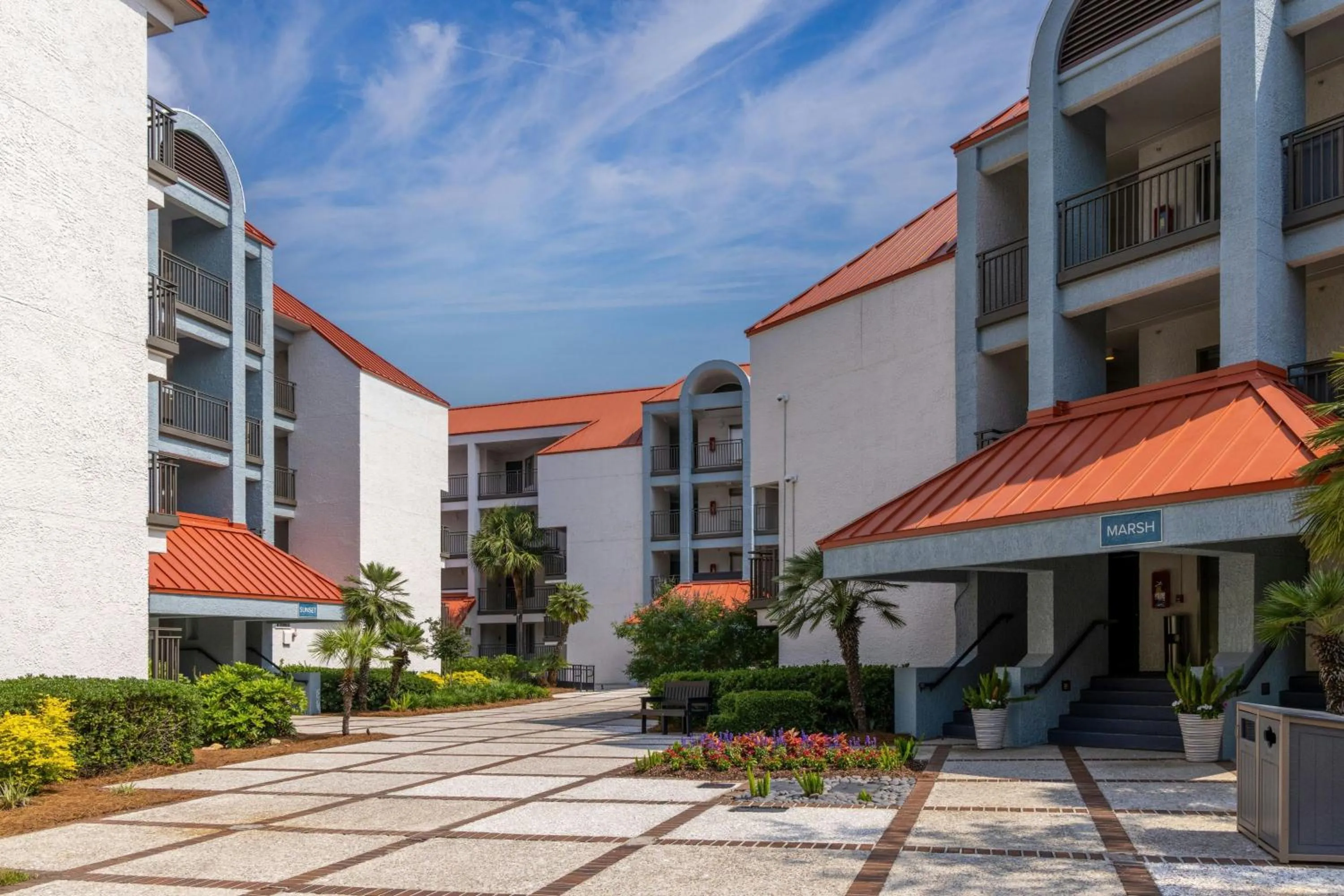 Property building in Marriott's Harbour Point and Sunset Pointe at Shelter Cove