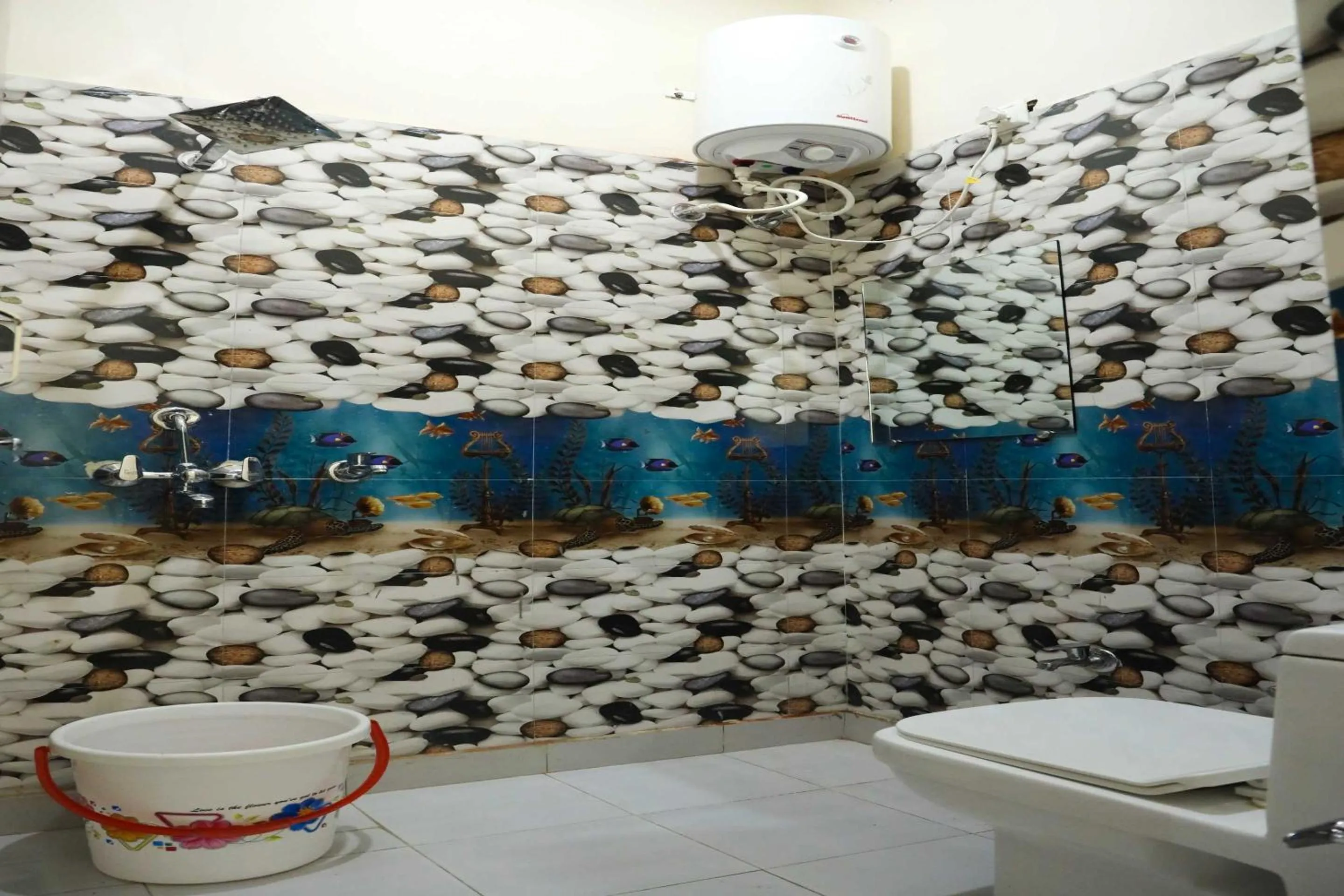 Bathroom in Hotel O Hmi International