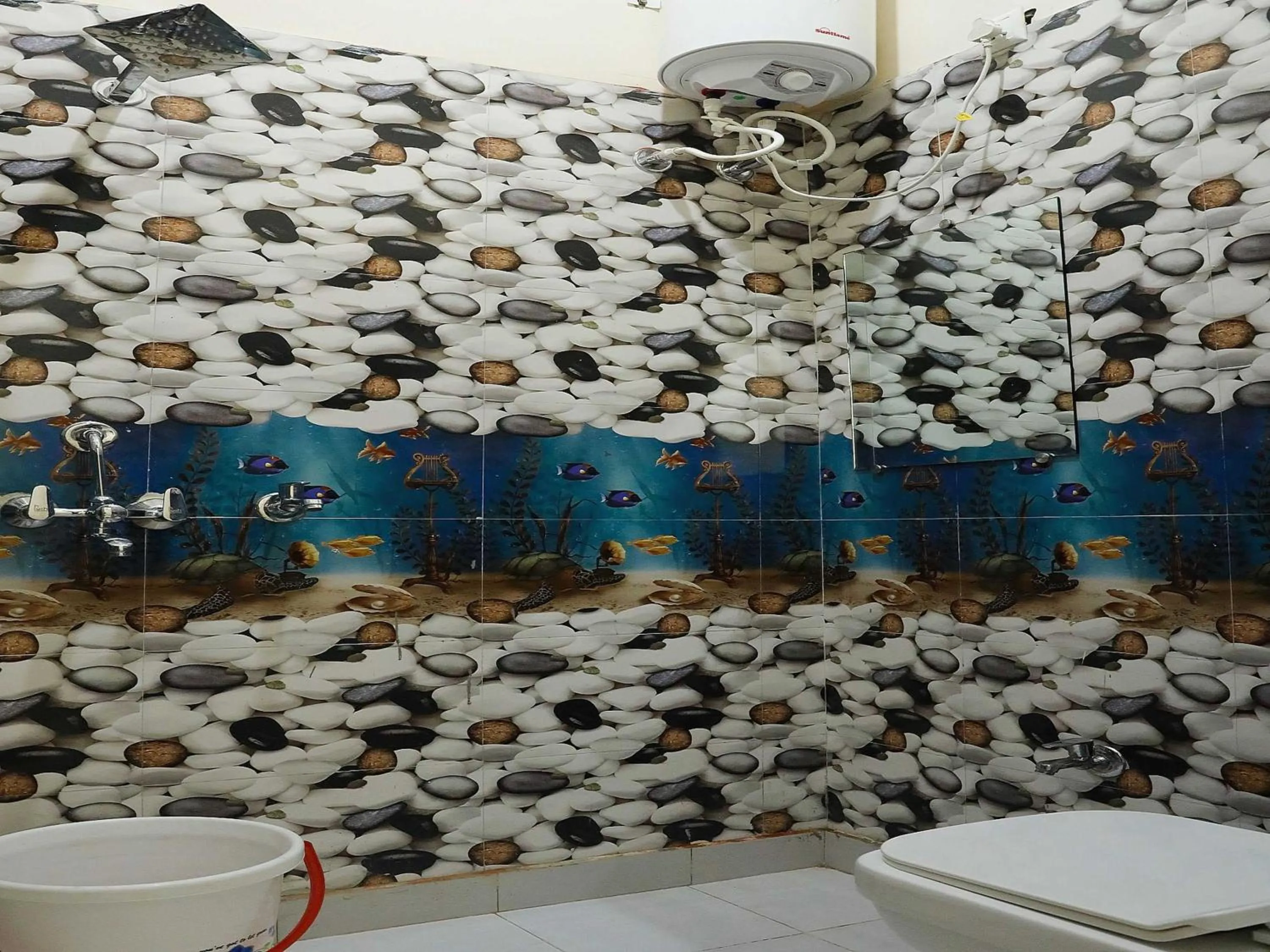 Bathroom in Hotel O Hmi International