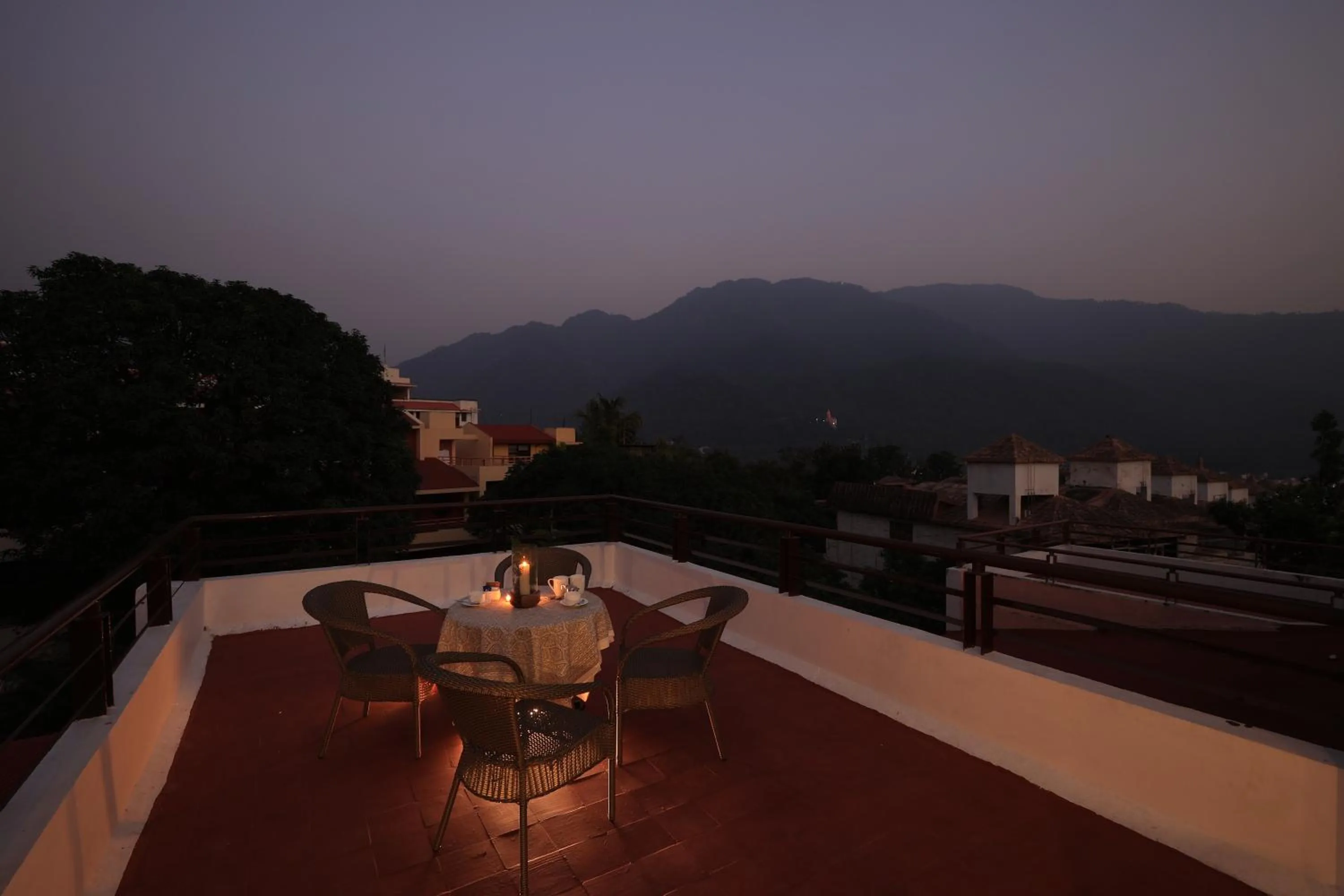 Balcony/Terrace in Lamrin Boutique Cottages, Rishikesh