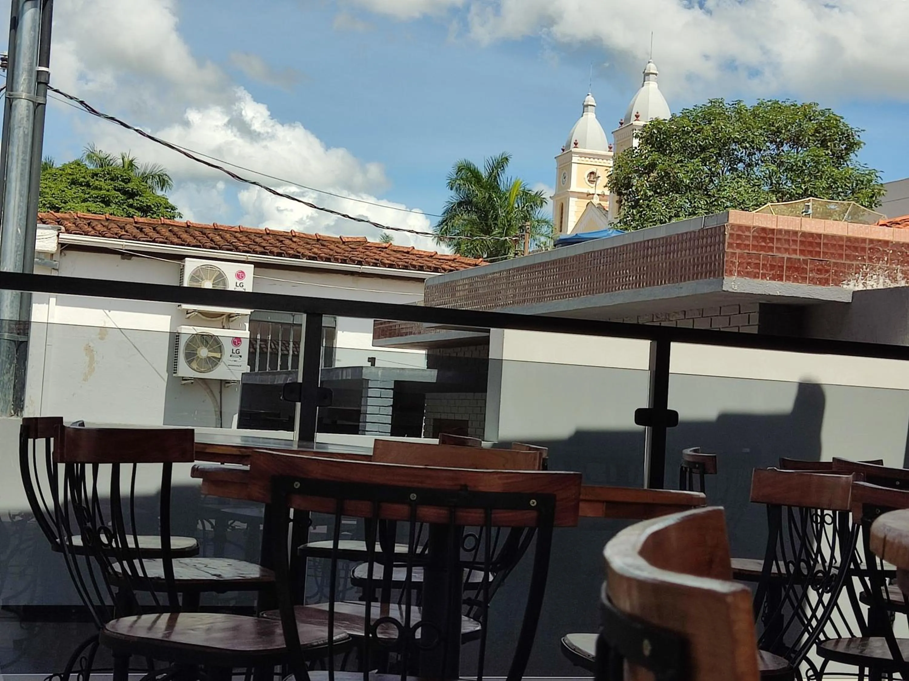 Balcony/Terrace in Pousada Reserva Central