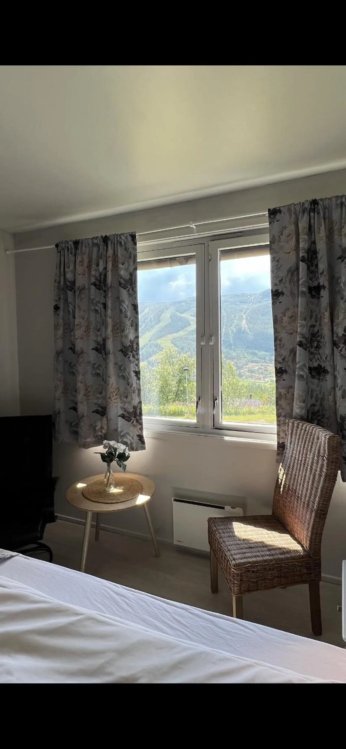 Natural landscape, Bed in Hallingskarvet Fjellstue as