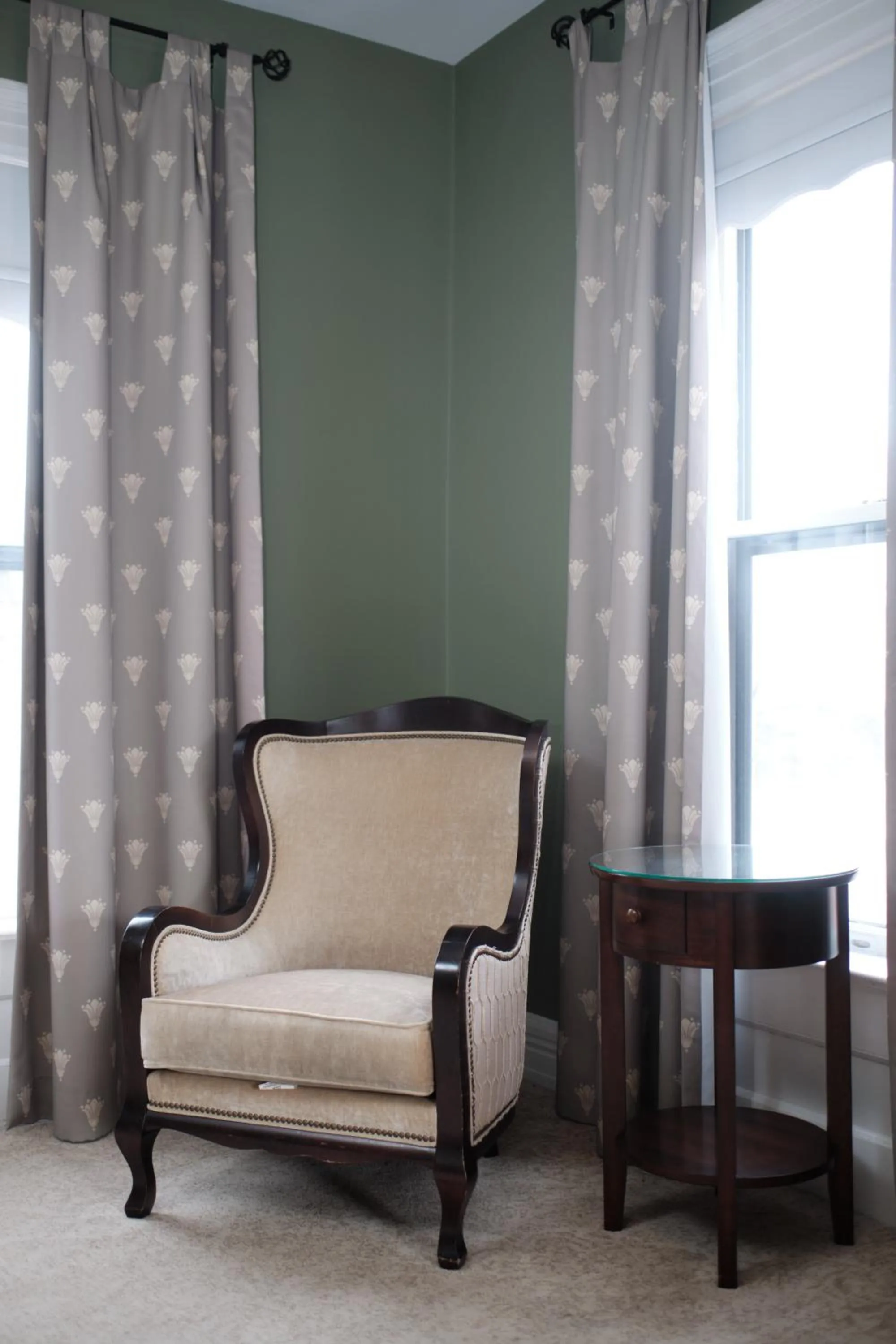 Seating area in The Inn on Ferry Street