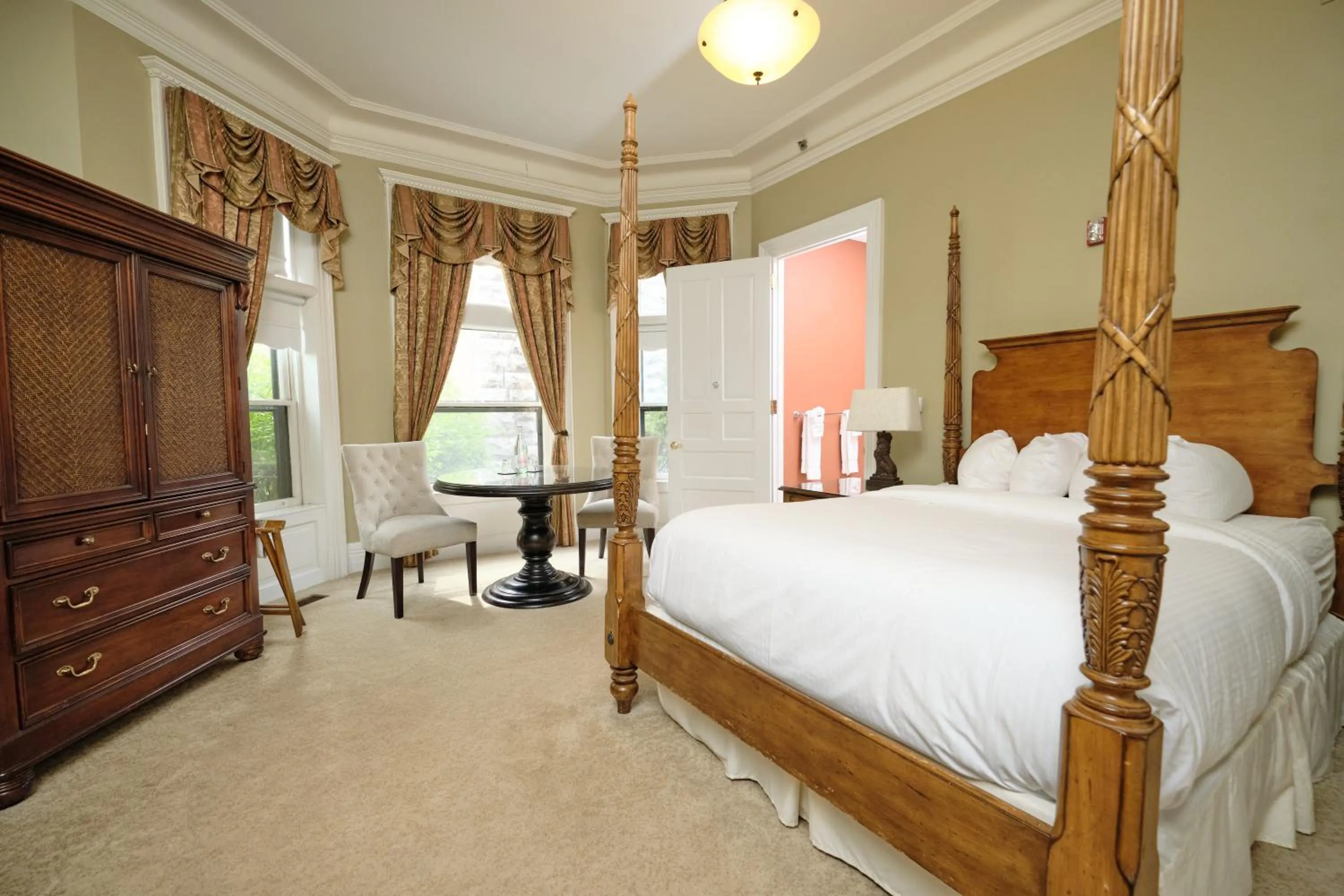 Bed in The Inn on Ferry Street