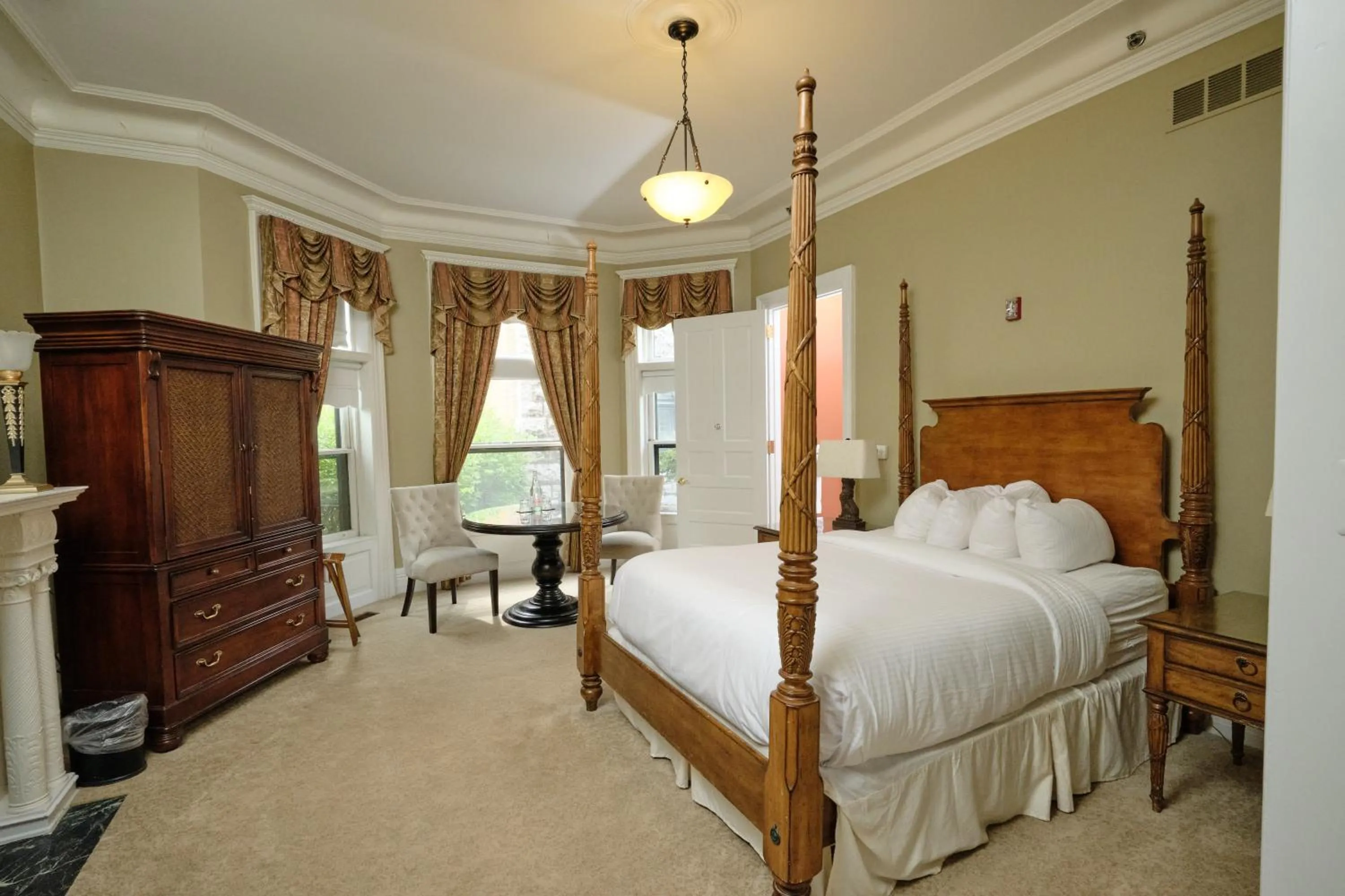 Bed in The Inn on Ferry Street