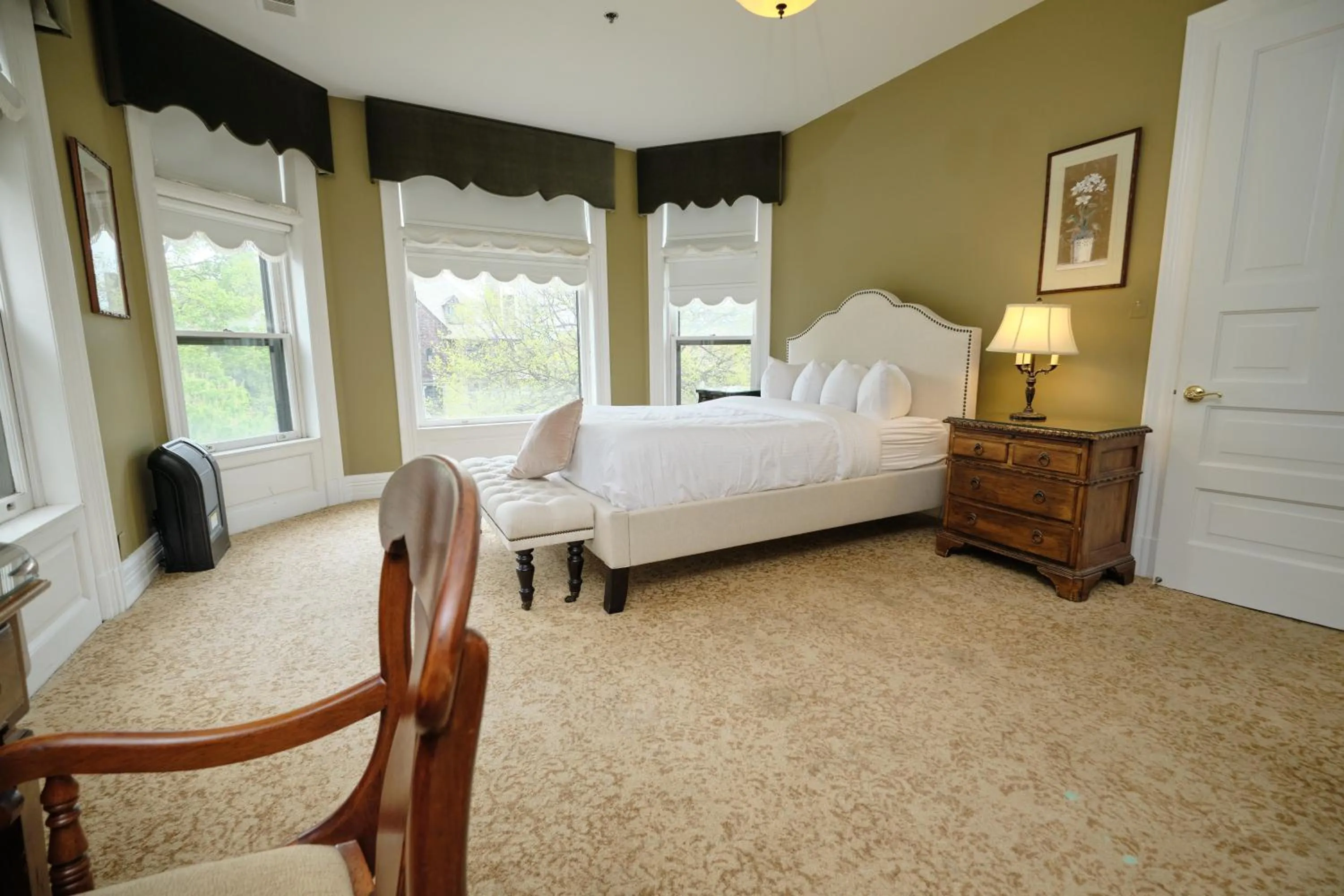 Bed in The Inn on Ferry Street