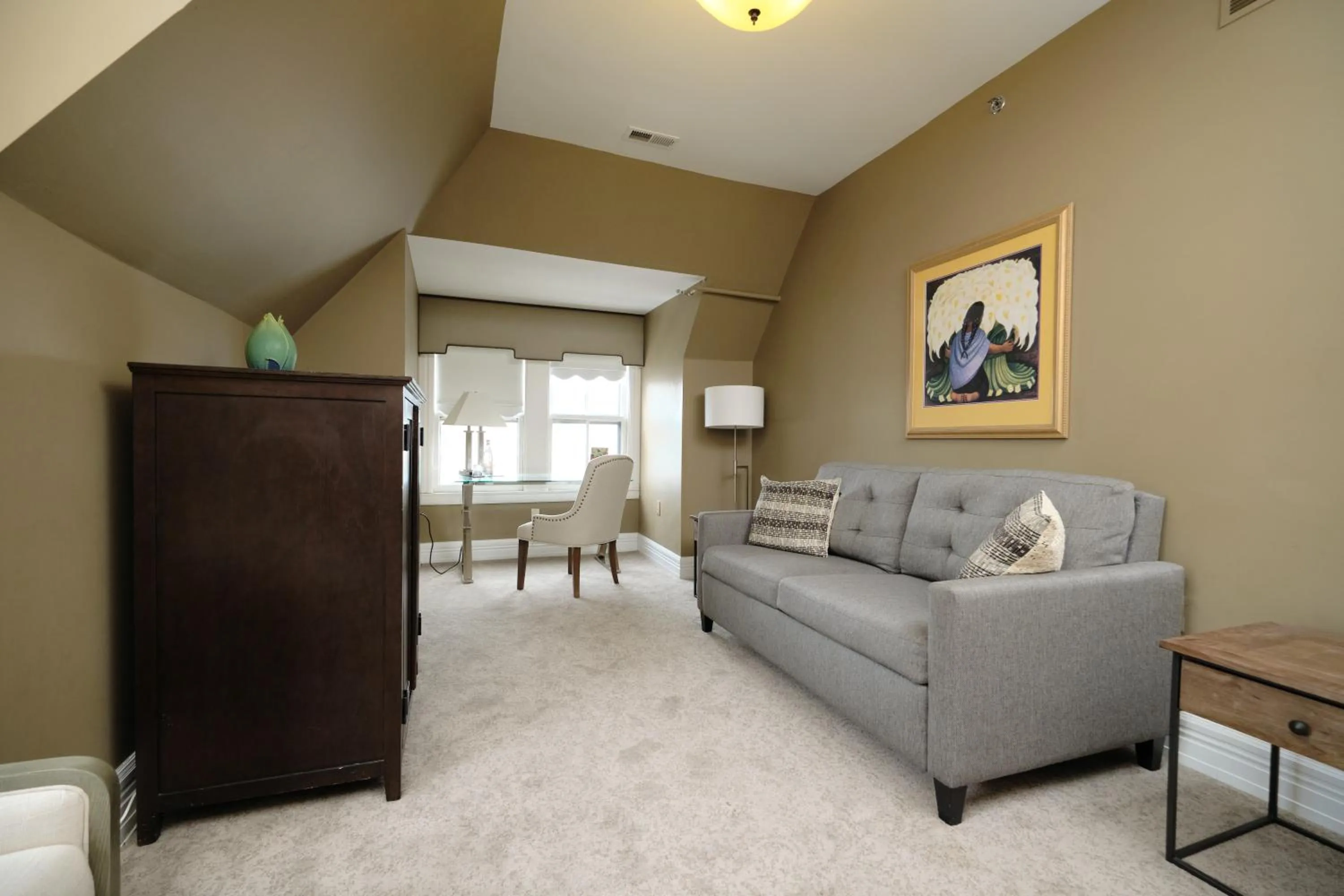 Seating area in The Inn on Ferry Street
