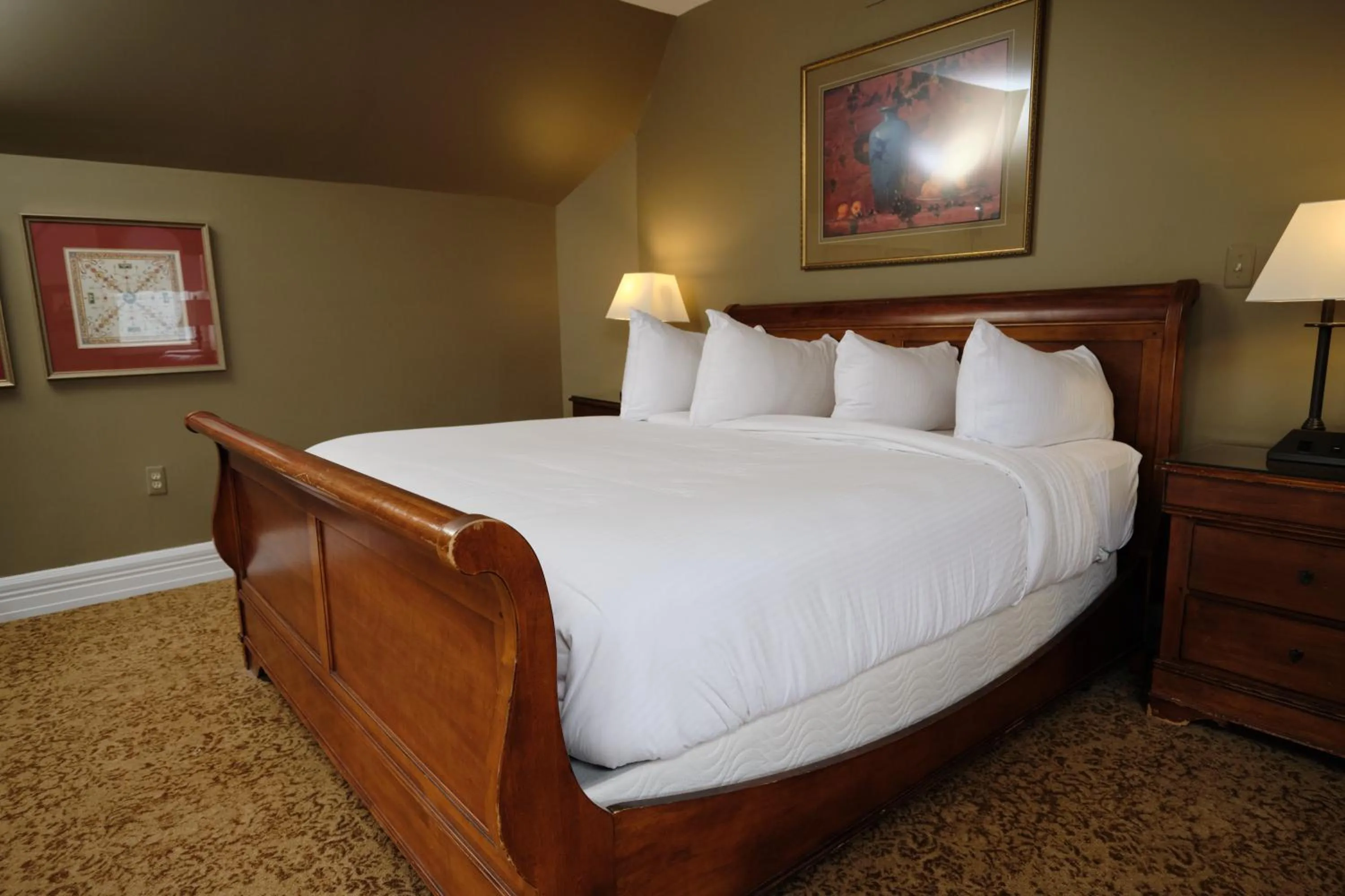 Bed in The Inn on Ferry Street