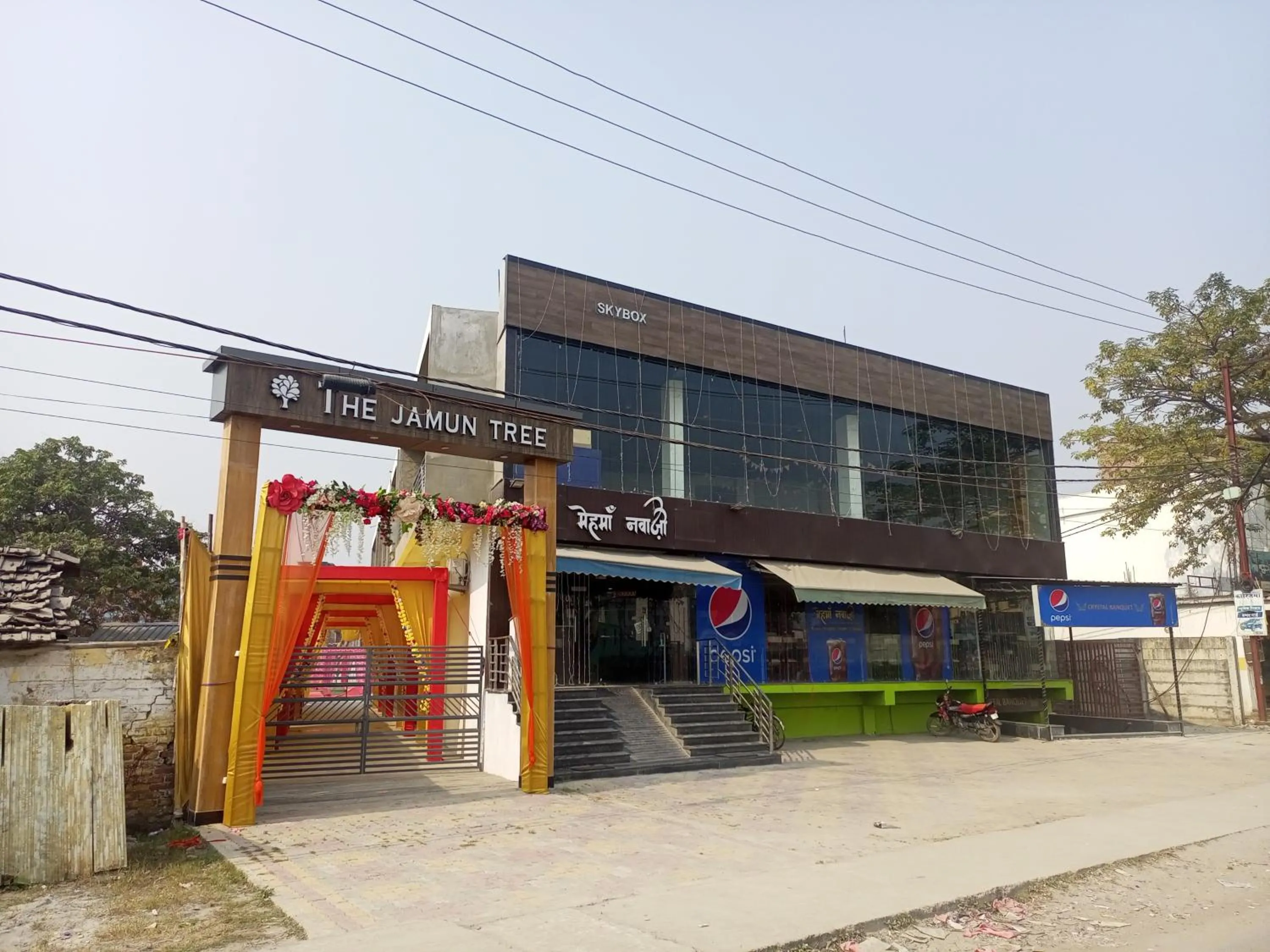 Facade/entrance in The Jamun Tree
