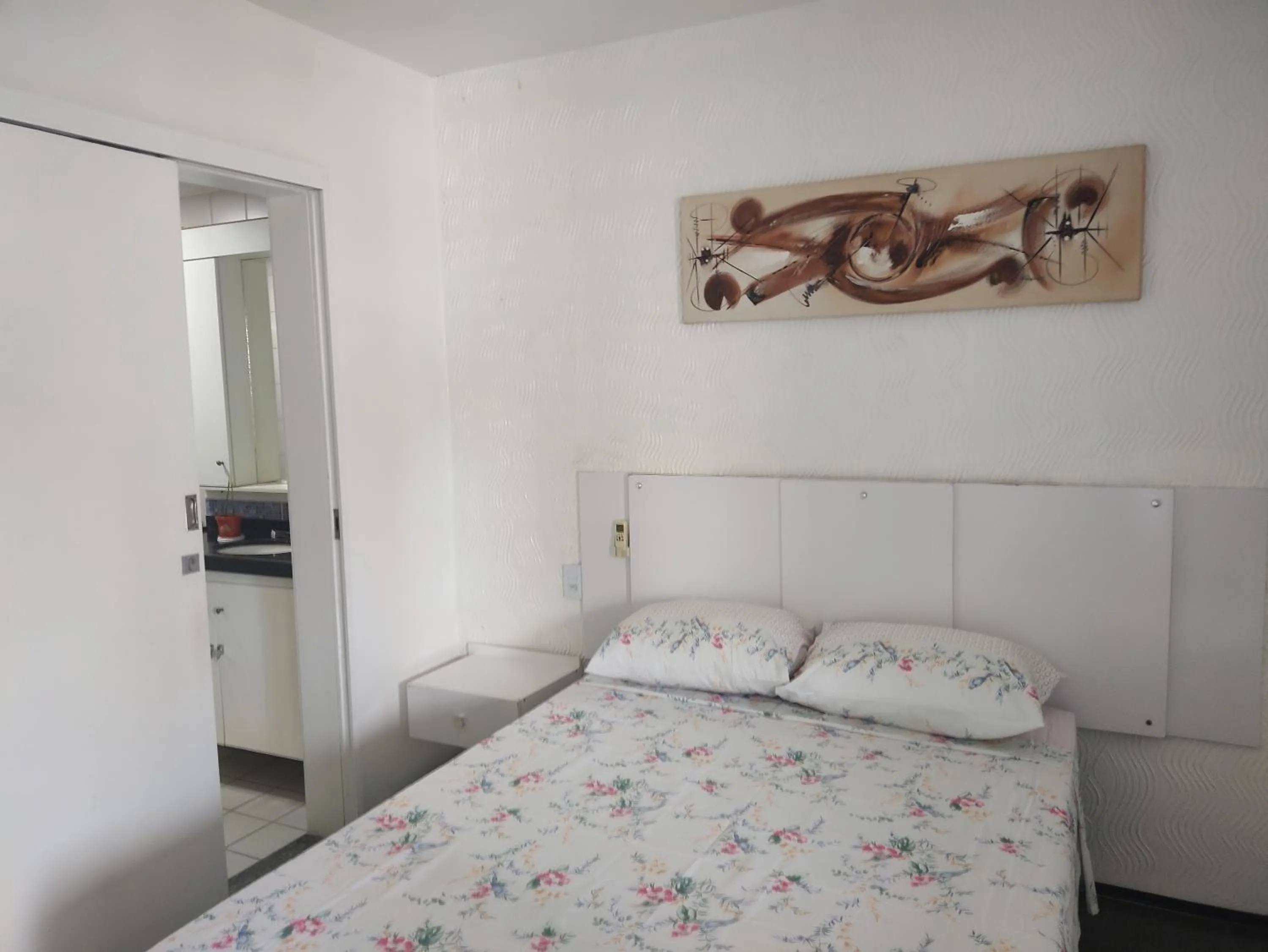 Photo of the whole room, Bed in Via Venetto Flat próximo a feirinha da beira-mar Fortaleza