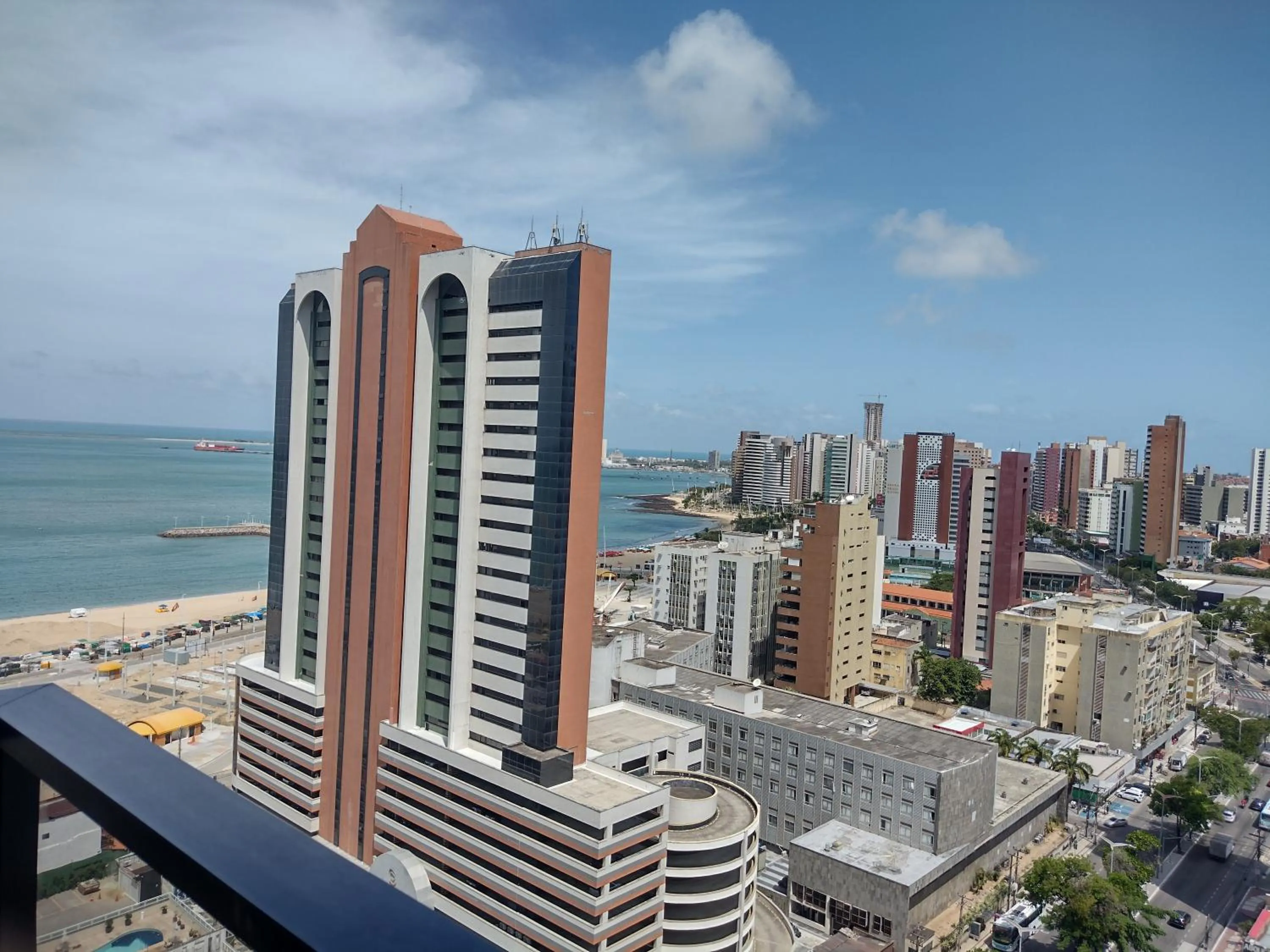 City view in Via Venetto Flat próximo a feirinha da beira-mar Fortaleza