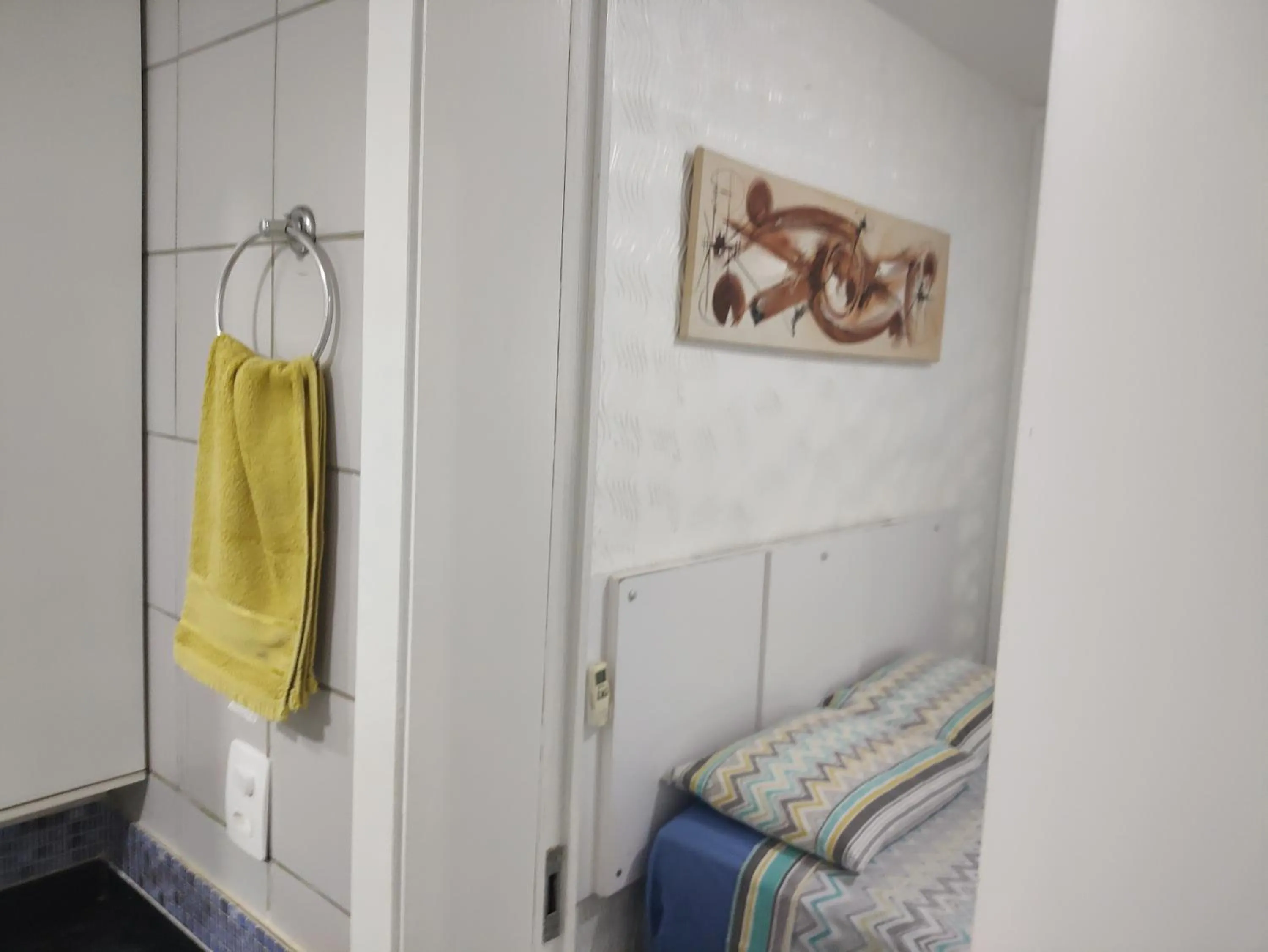 Bedroom in Via Venetto Flat próximo a feirinha da beira-mar Fortaleza