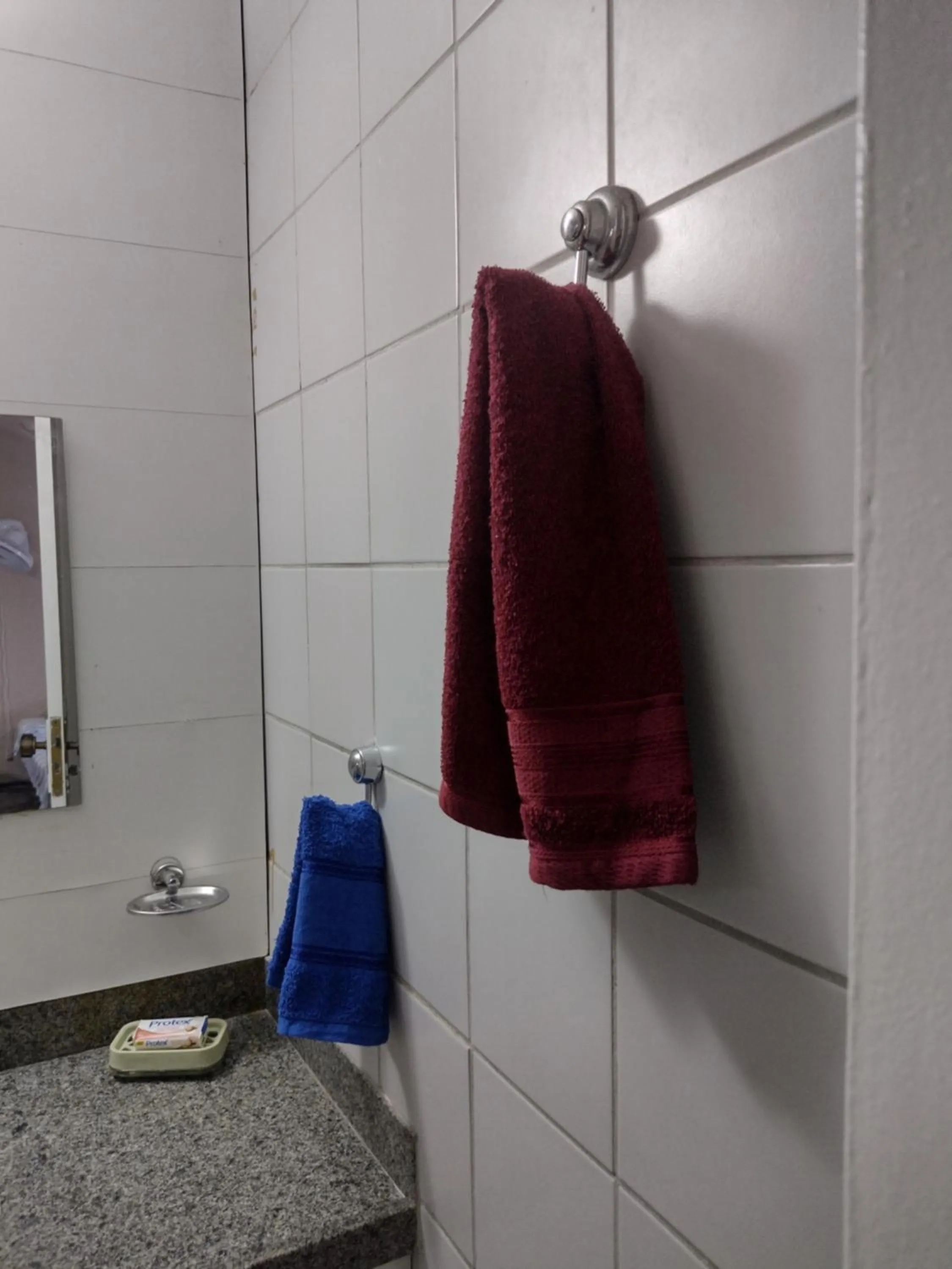 Bathroom in Via Venetto Flat próximo a feirinha da beira-mar Fortaleza