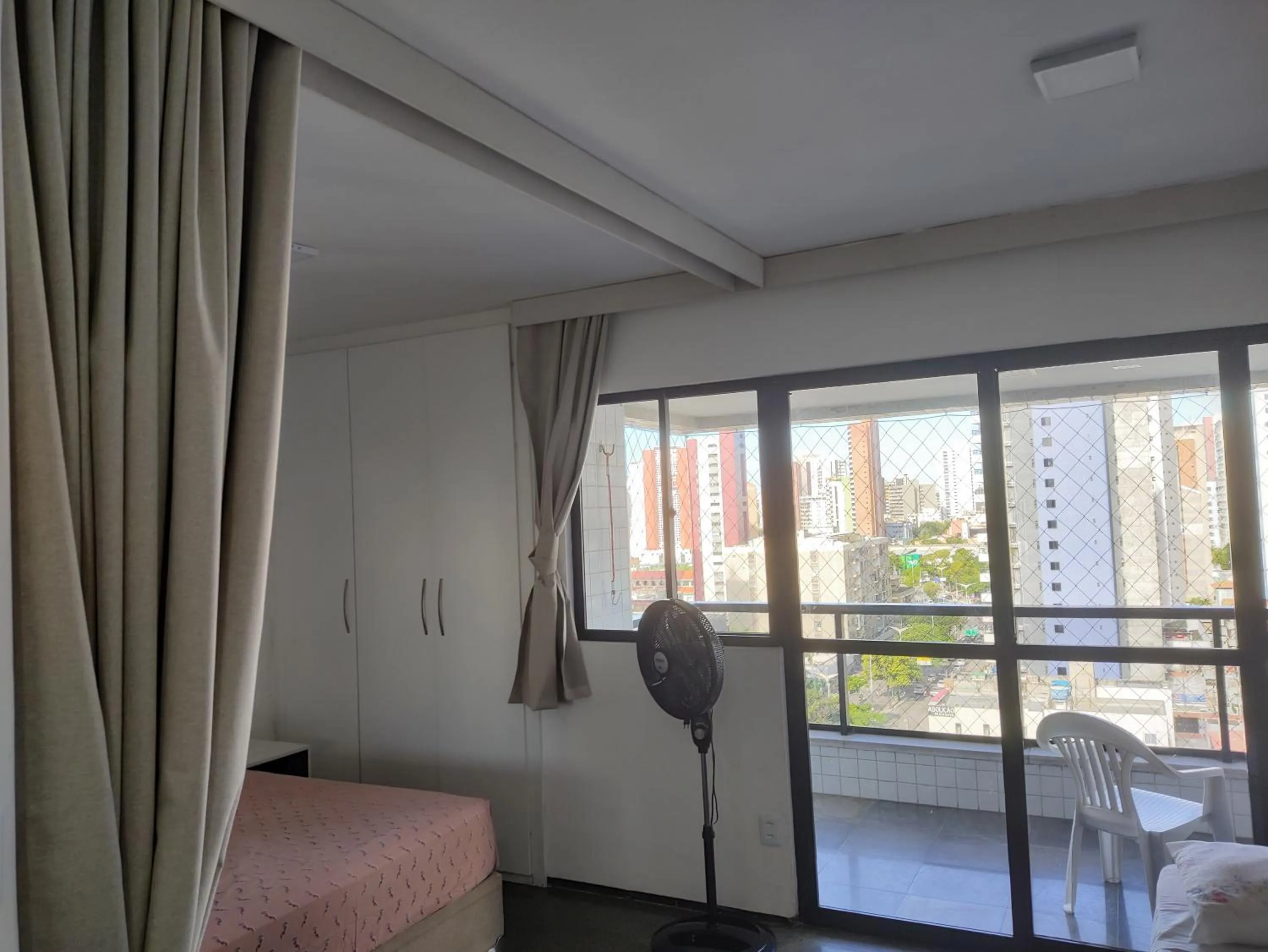 Communal lounge/ TV room in Via Venetto Flat próximo a feirinha da beira-mar Fortaleza