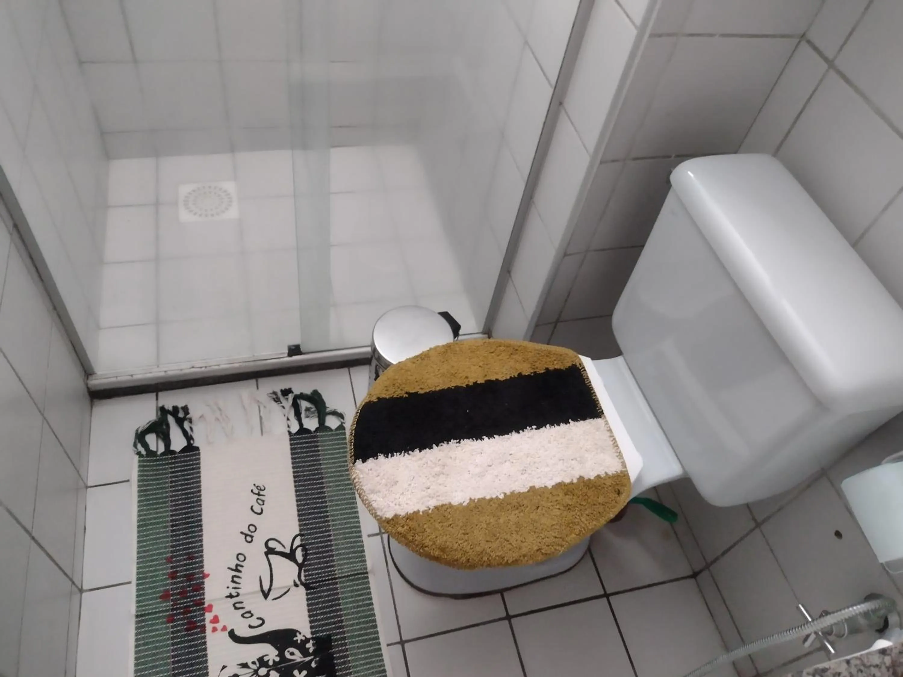 Bathroom in Via Venetto Flat próximo a feirinha da beira-mar Fortaleza