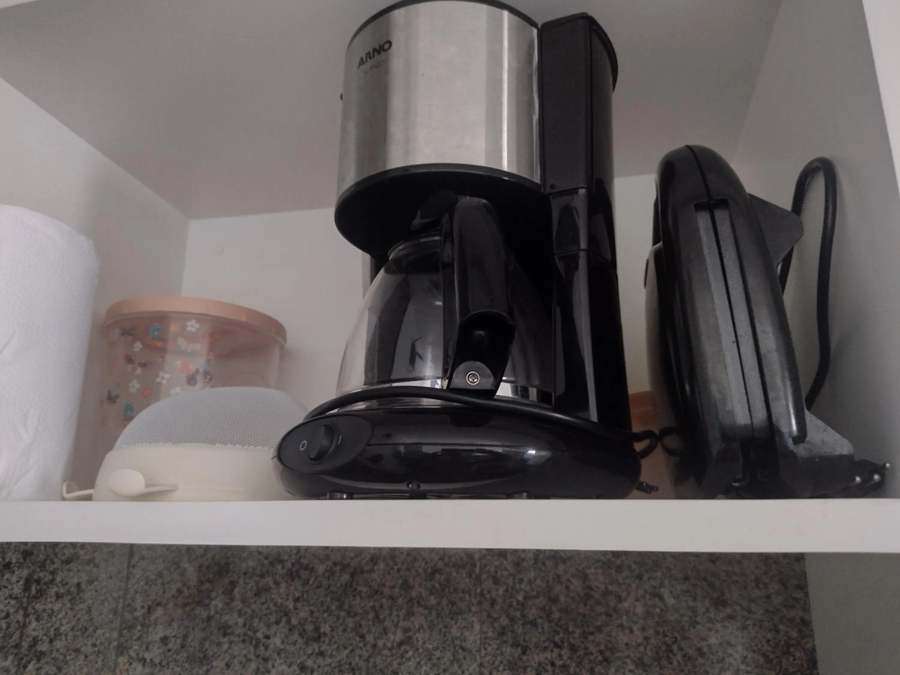 Coffee/tea facilities in Via Venetto Flat próximo a feirinha da beira-mar Fortaleza