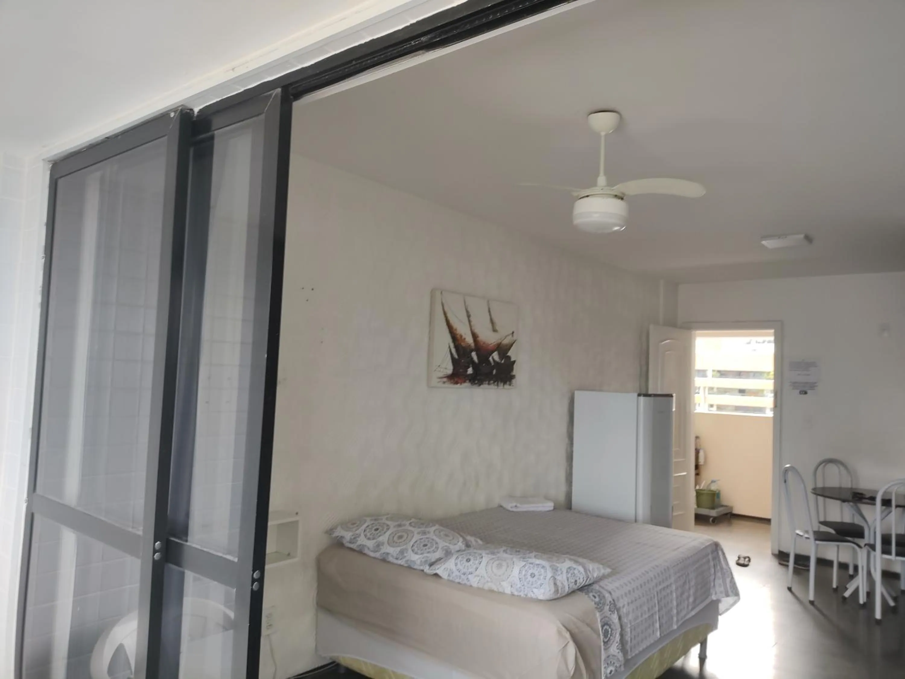 Photo of the whole room, Bed in Via Venetto Flat próximo a feirinha da beira-mar Fortaleza