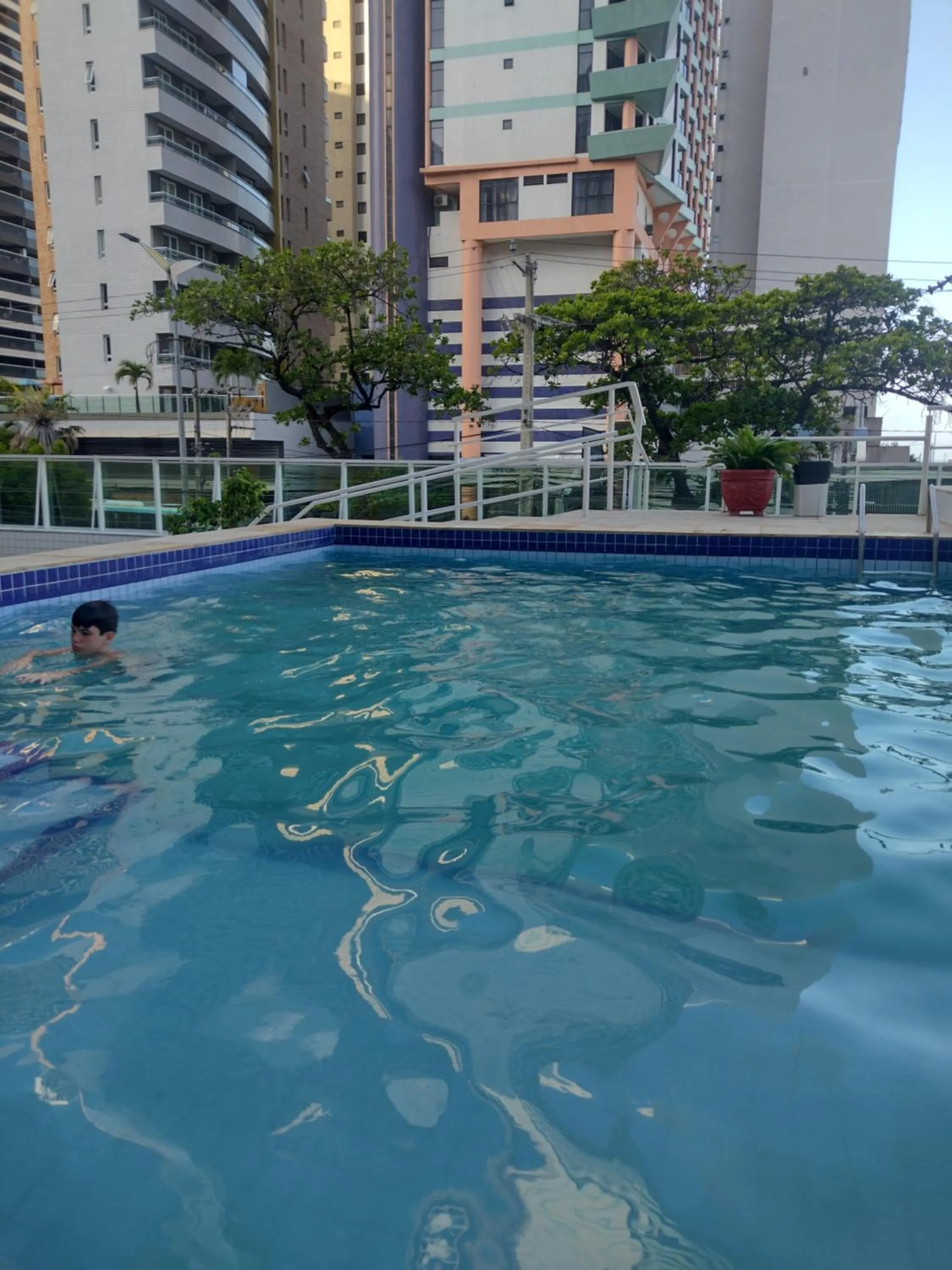 Swimming pool in Via Venetto Flat próximo a feirinha da beira-mar Fortaleza