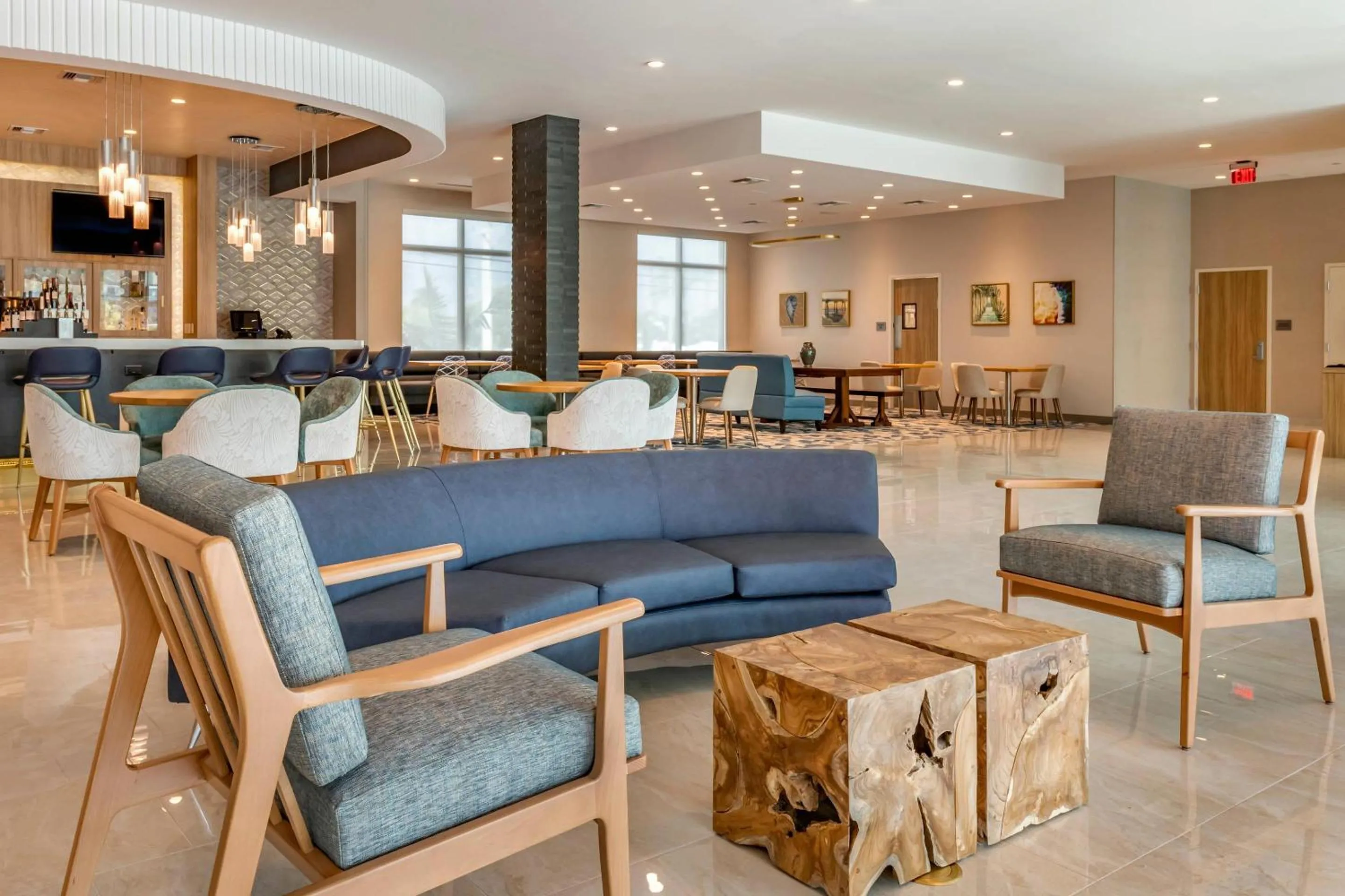 Lobby or reception in Cambria Hotel Fort Lauderdale Beach