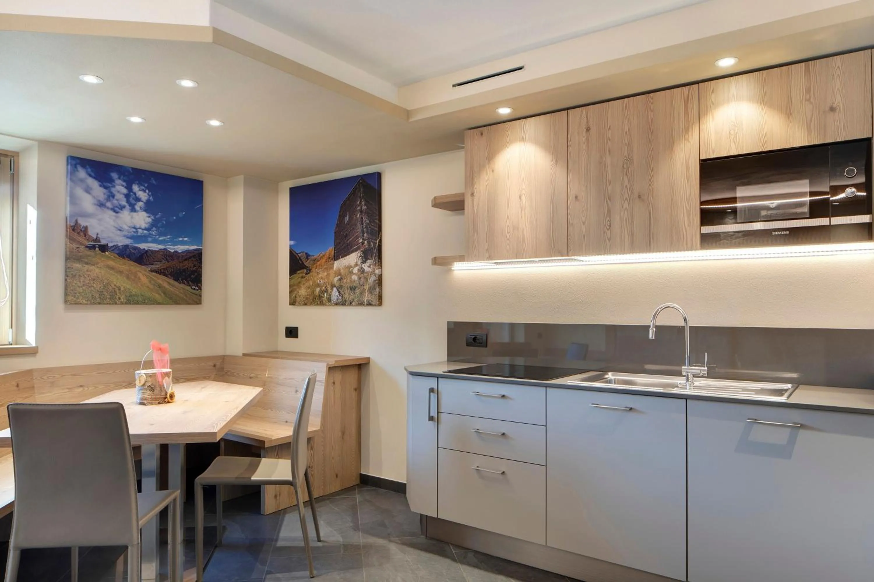 Kitchen or kitchenette in Rasia Residence Relax Stone