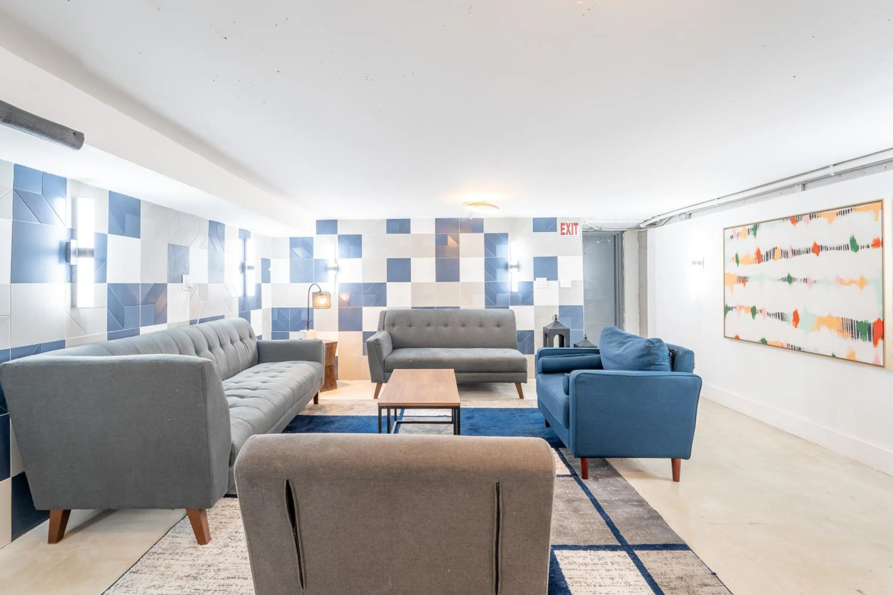 Seating area in PRAIA Hotel Boutique & Apartments Miami Beach