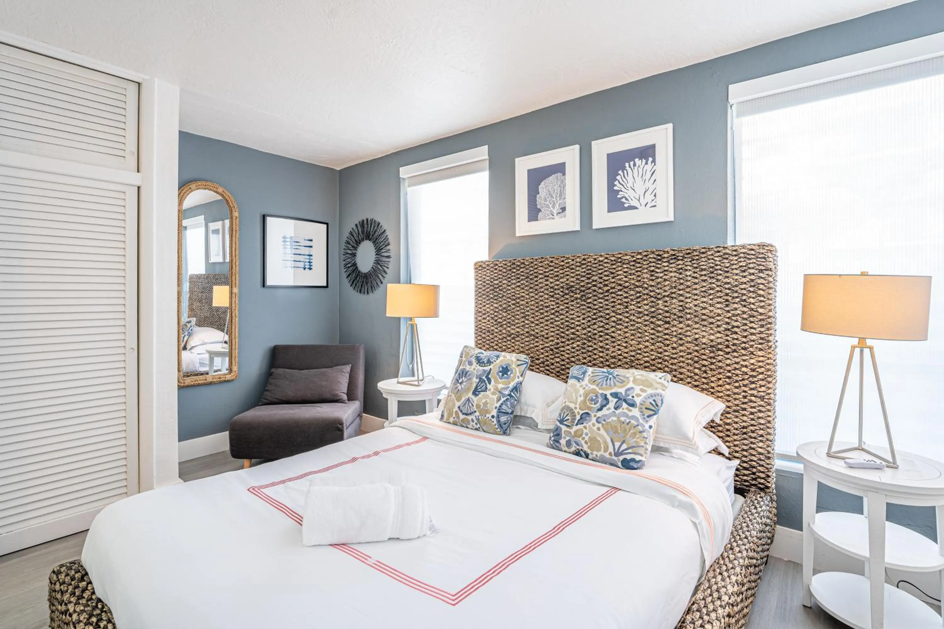 Bed in PRAIA Hotel Boutique & Apartments Miami Beach