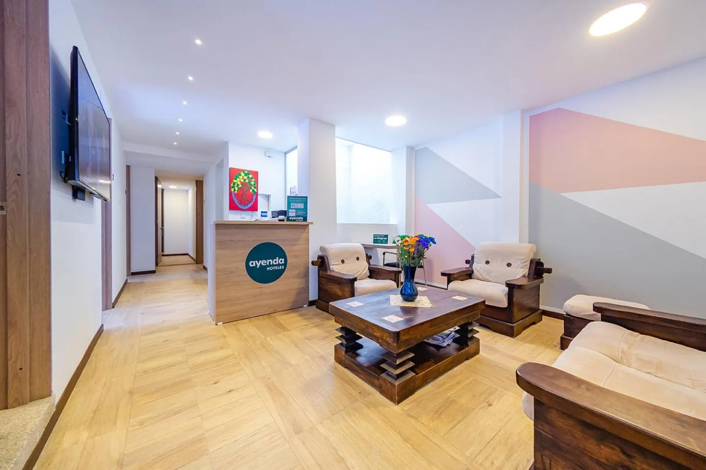 Lobby or reception in Ayenda De La Calle Real