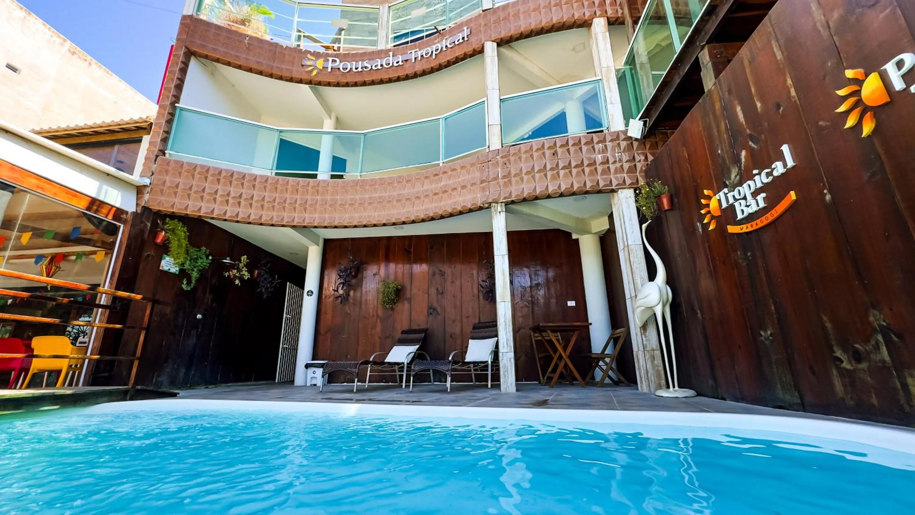 Property building in Pousada Tropical Maragogi