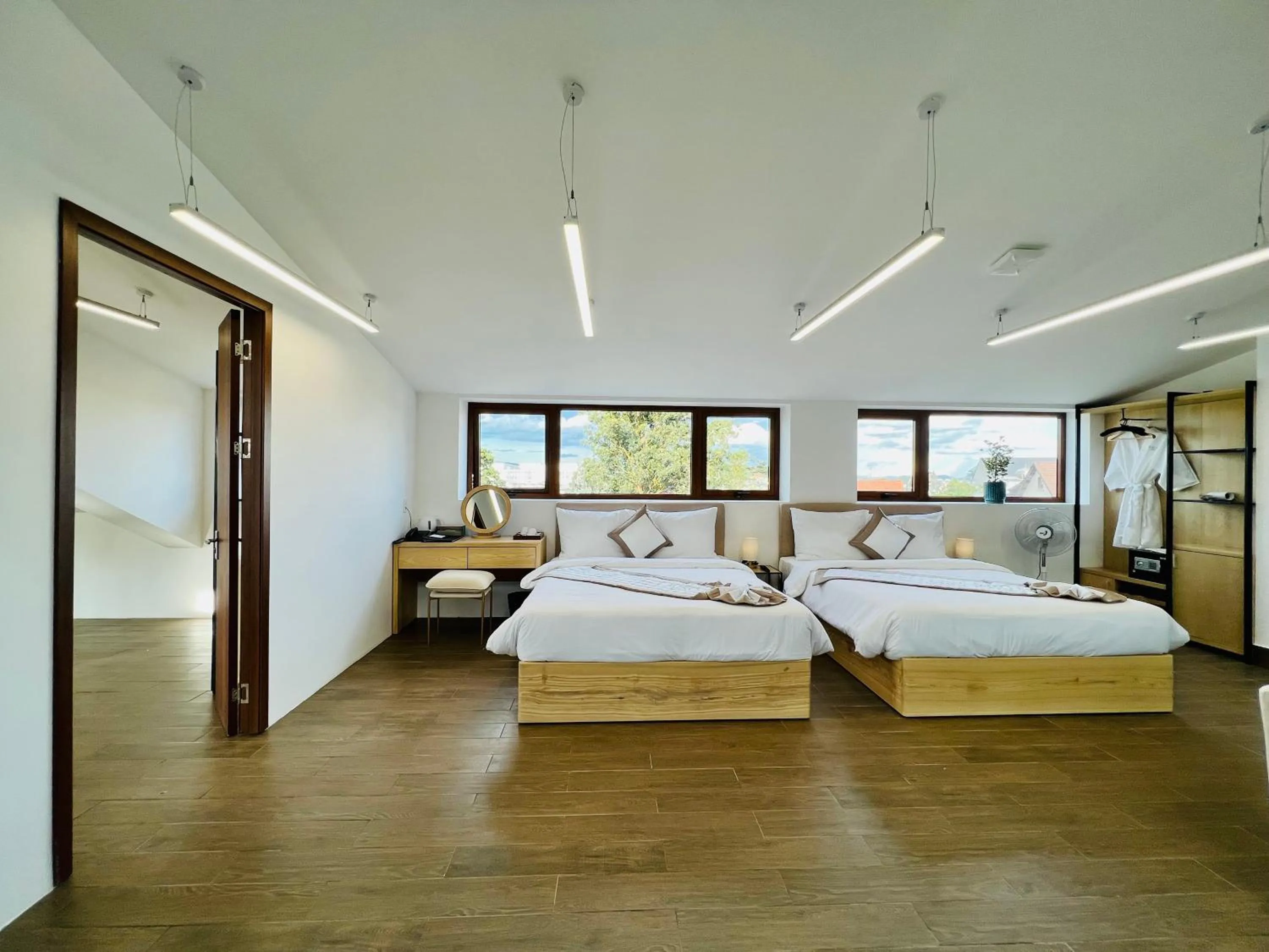 Bed in Lasol Boutique Hotel