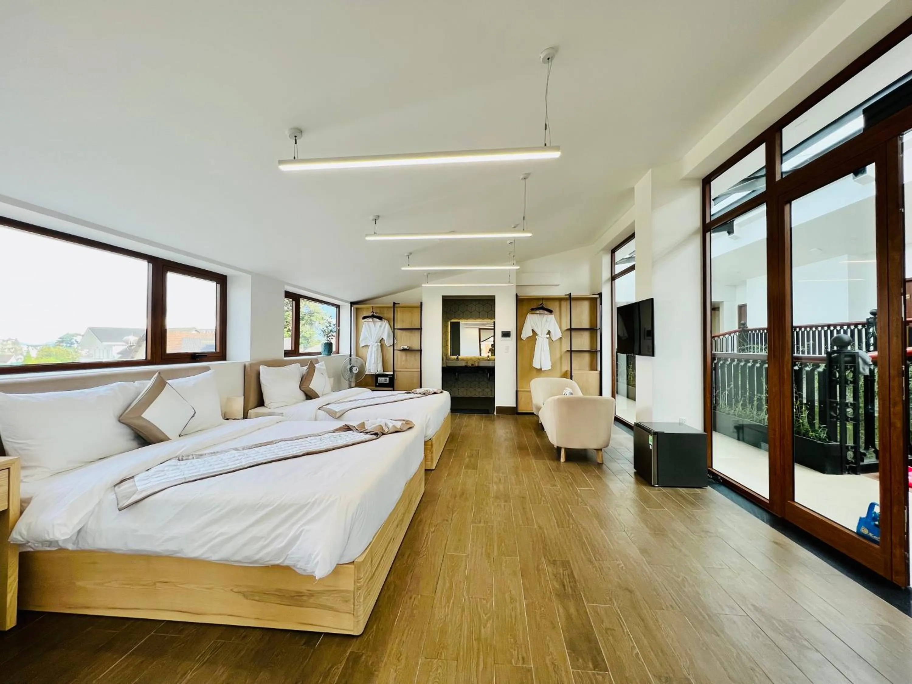 Bed in Lasol Boutique Hotel