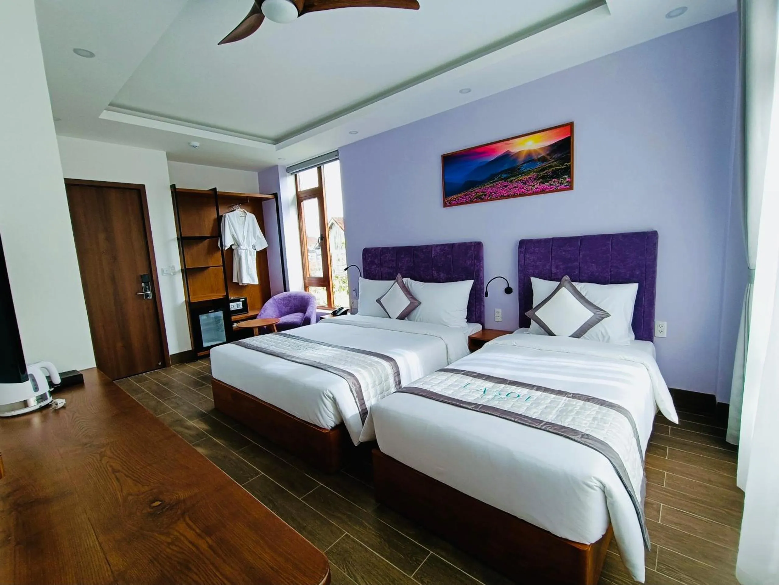 Bed in Lasol Boutique Hotel