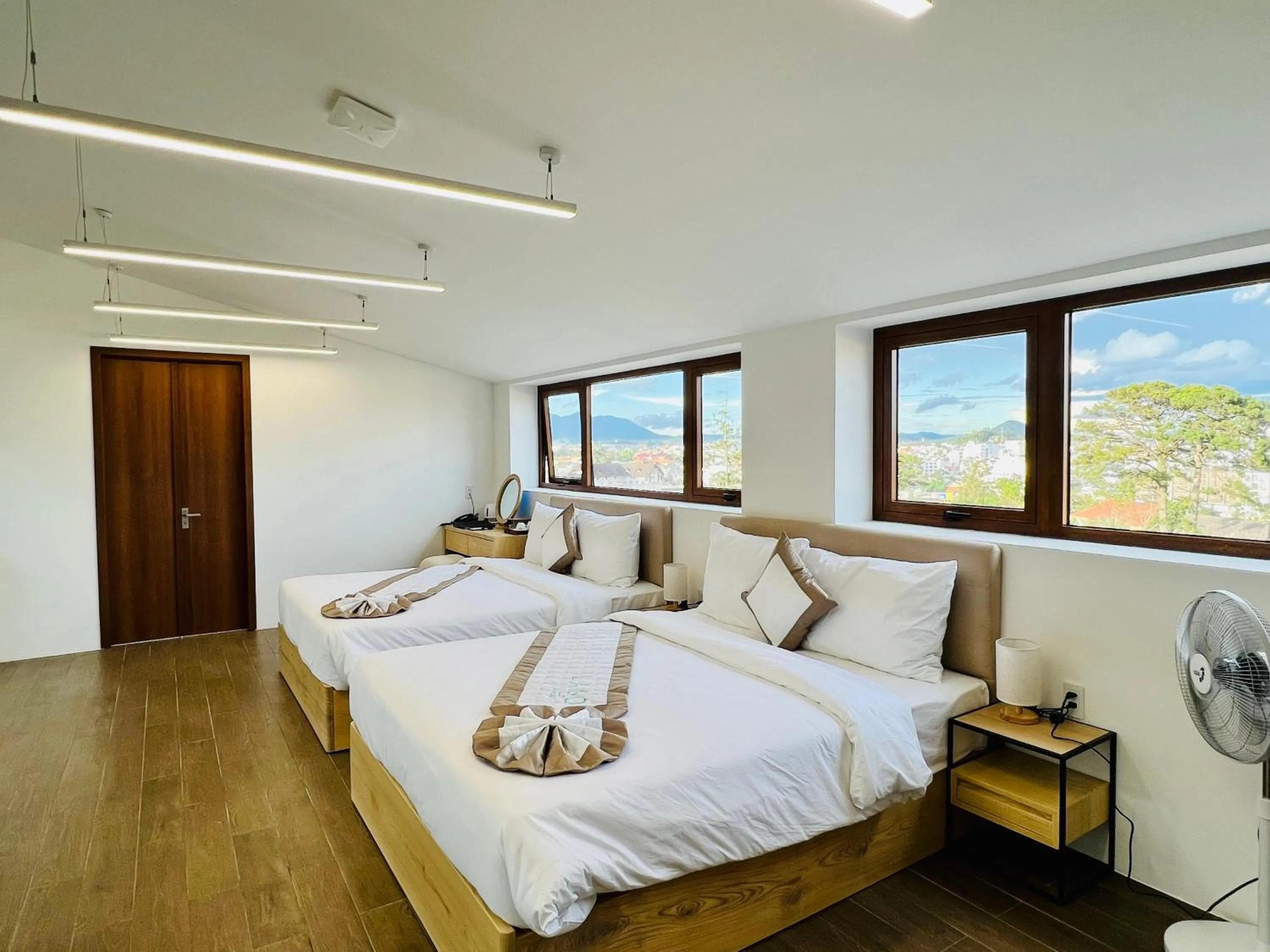 Bed in Lasol Boutique Hotel