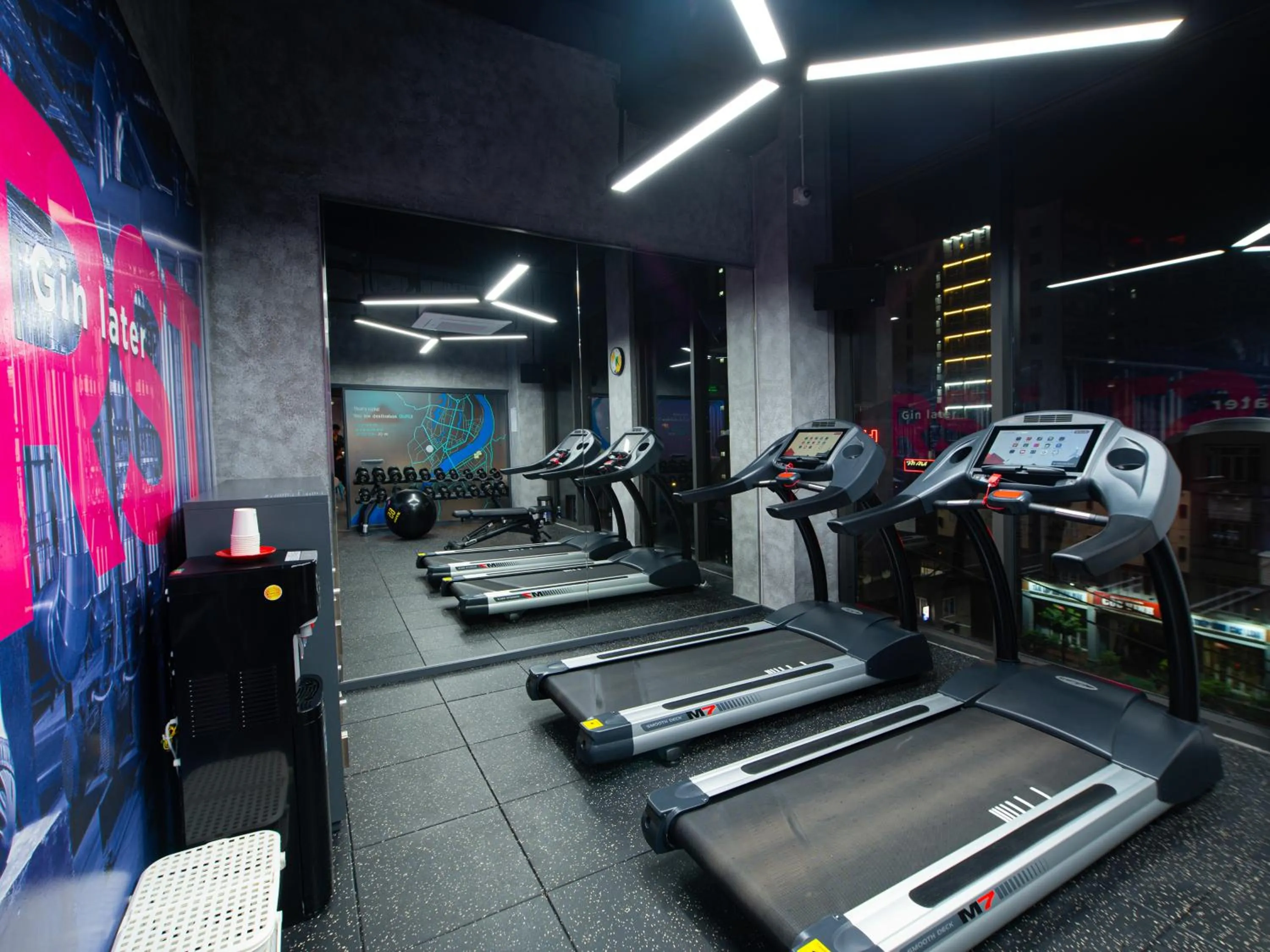 Fitness centre/facilities in SOJO Hotel Hoa Binh