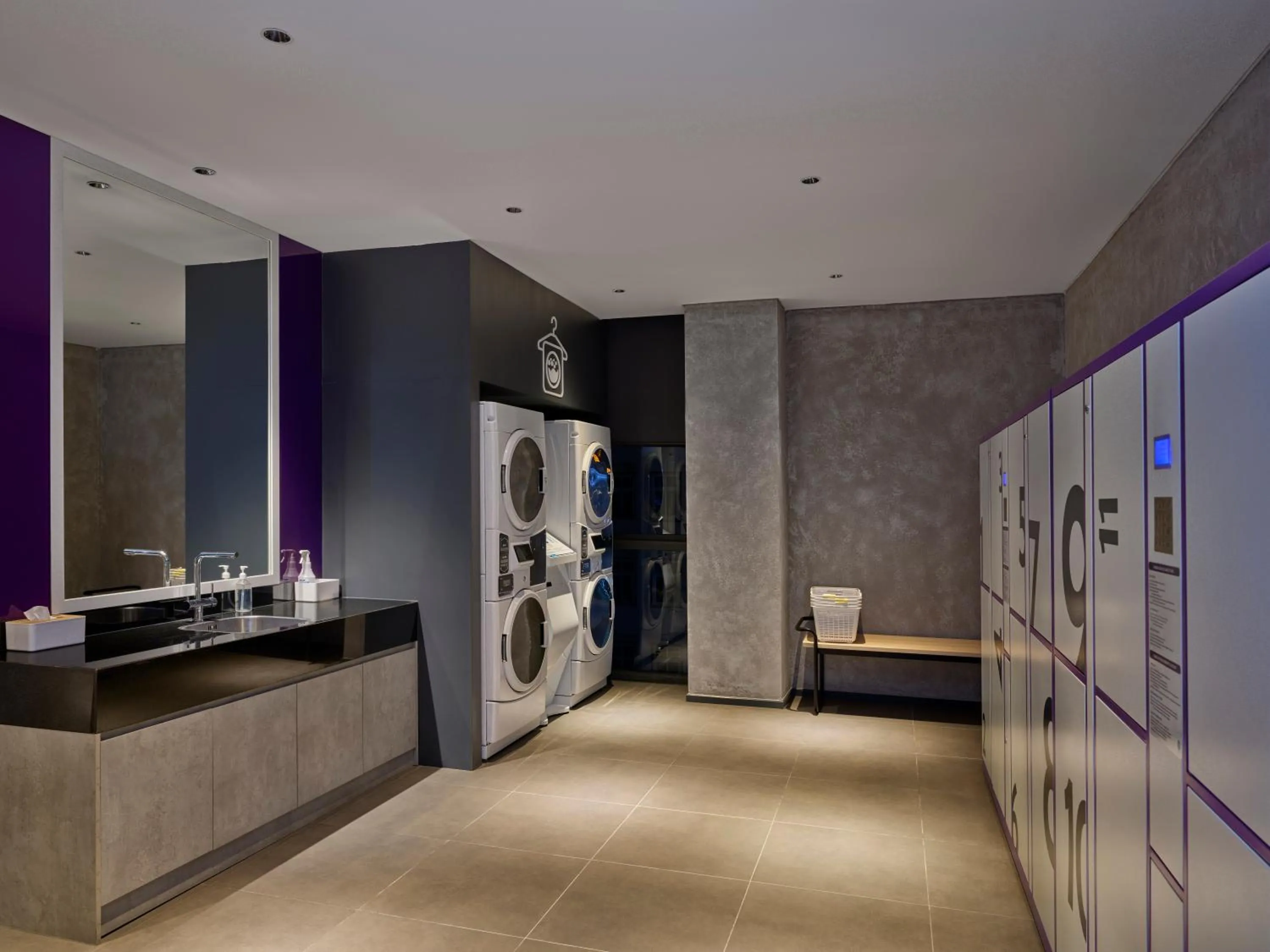 washing machine in Tru by Hilton Viet Tri City Centre