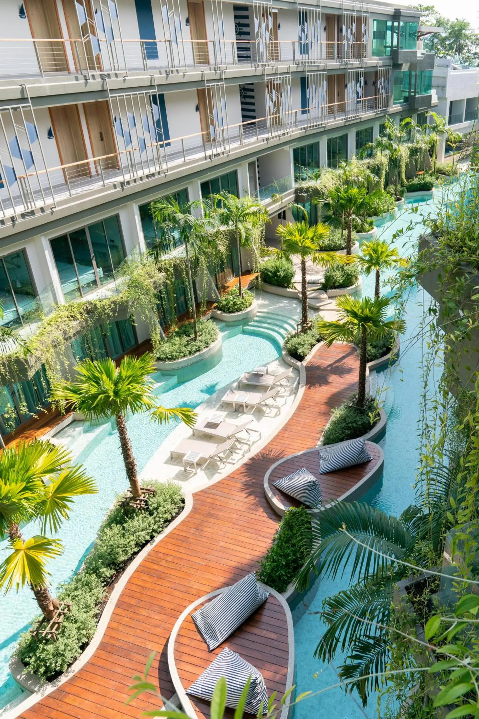 Garden view in Panwaburi Beachfront Resort - SHA Extra Plus