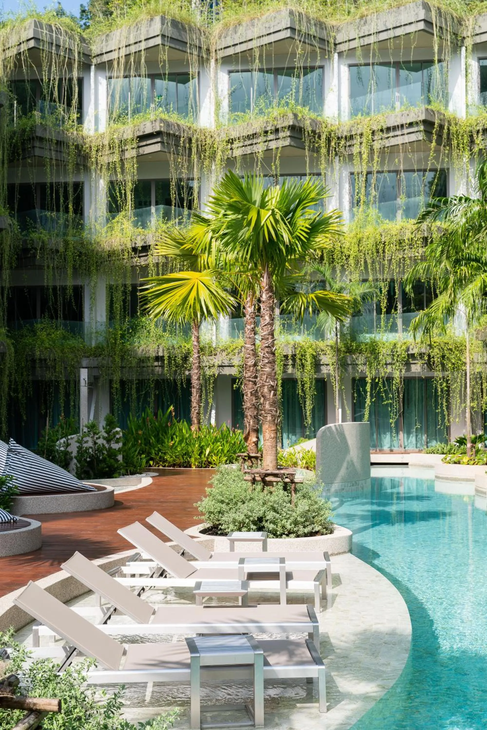 Patio in Panwaburi Beachfront Resort - SHA Extra Plus