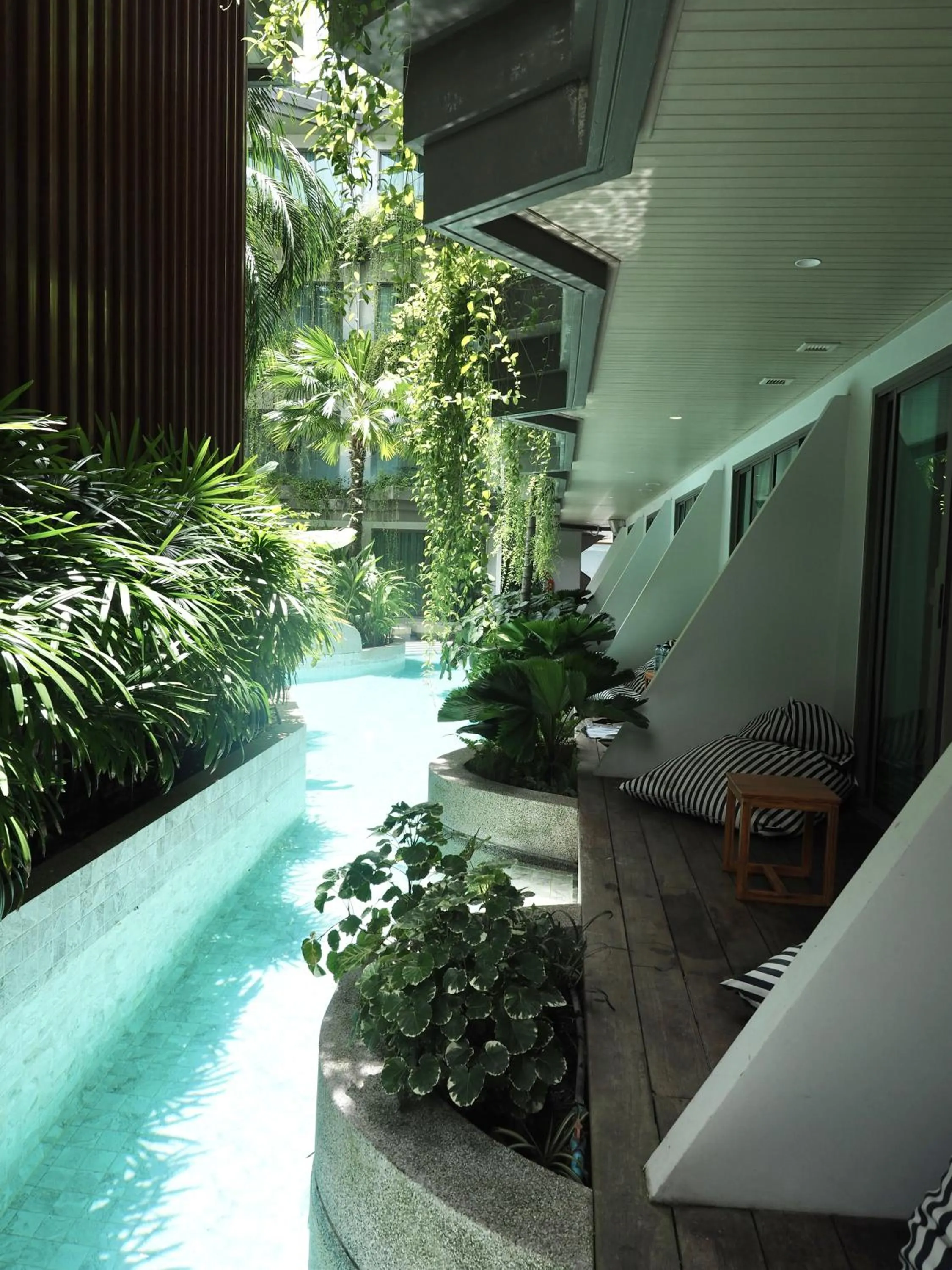 Garden view in Panwaburi Beachfront Resort - SHA Extra Plus