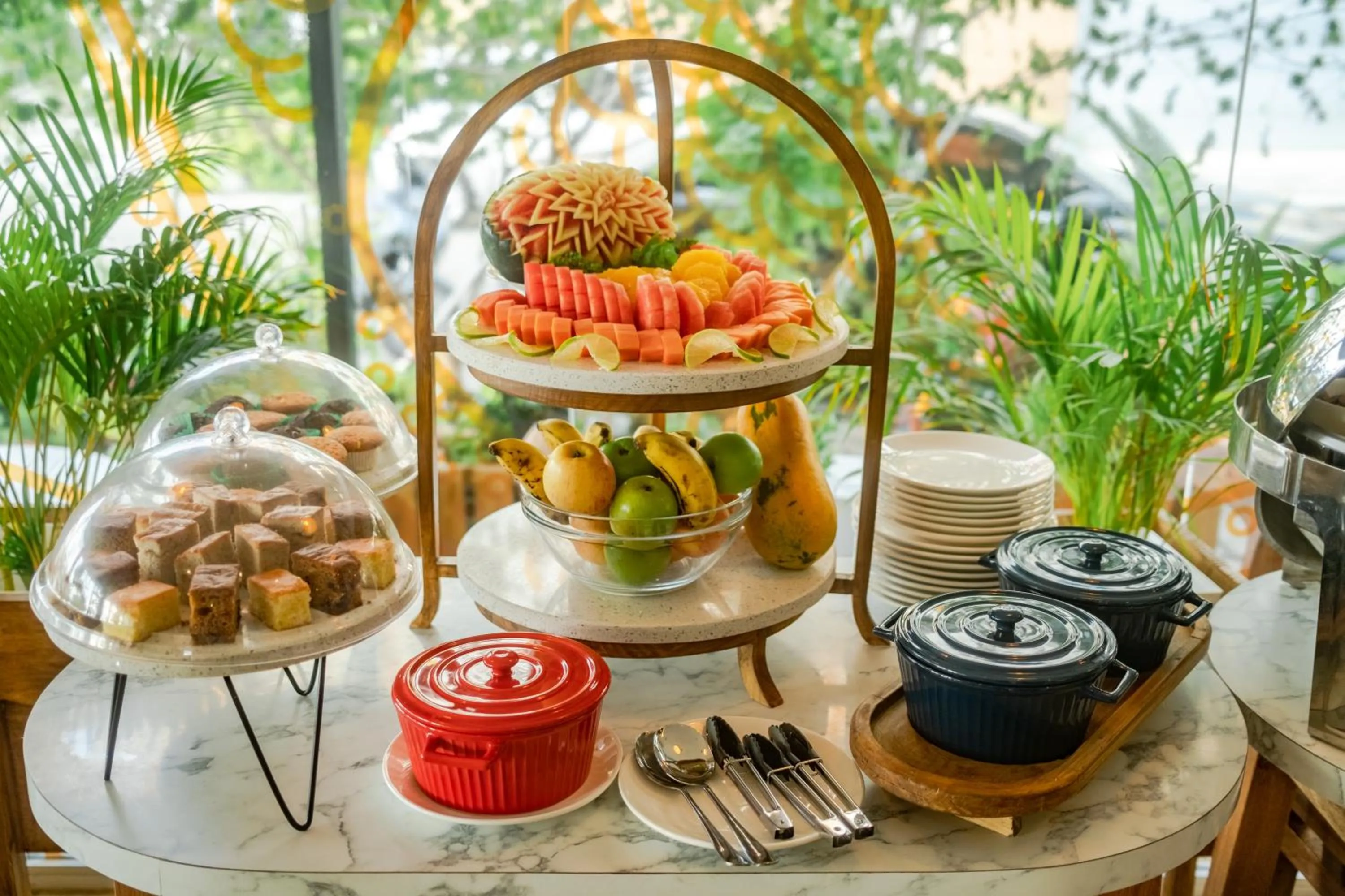 Food in Amber Beach Hotel