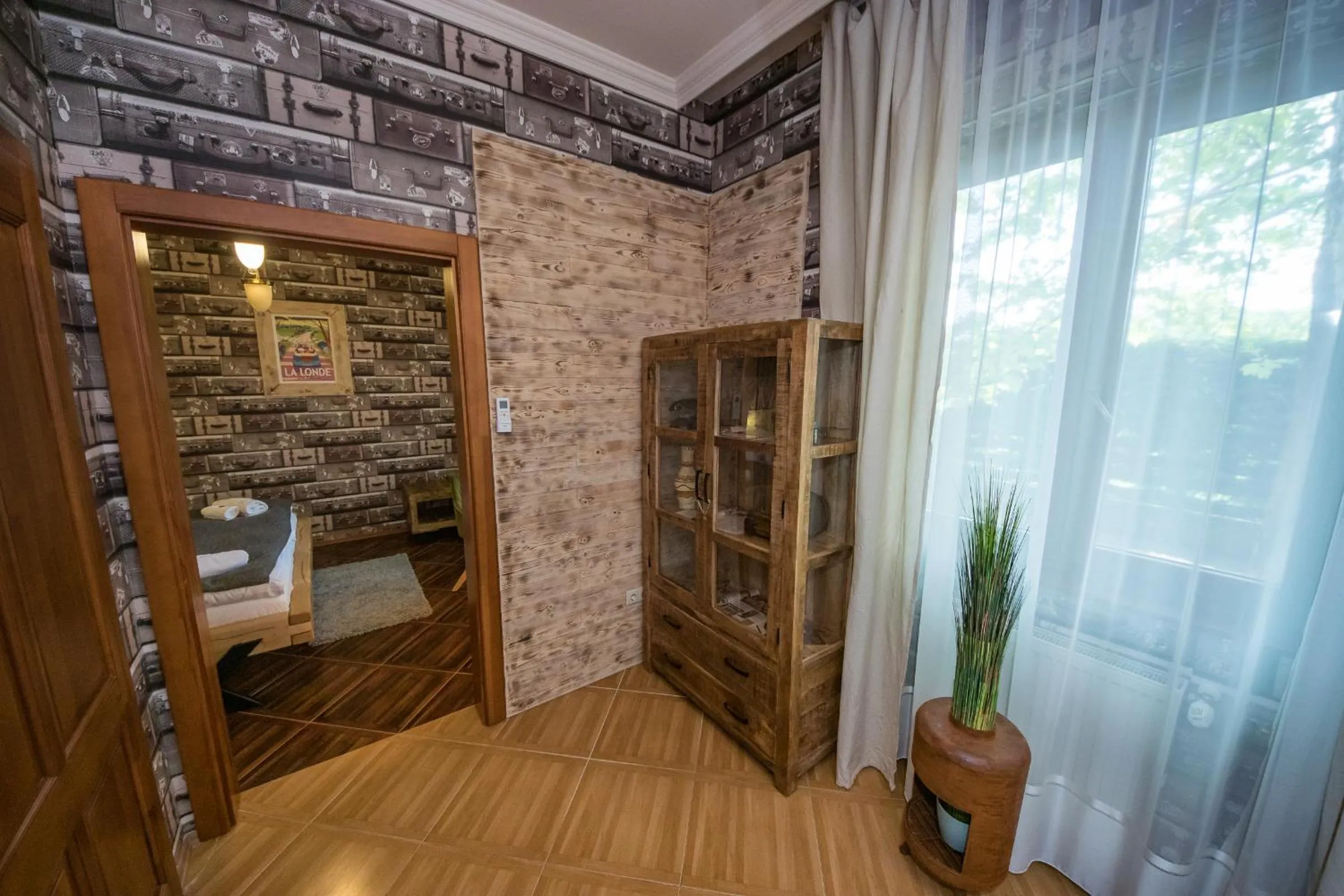 Bedroom in Platan Garden Rooms & Restaurant
